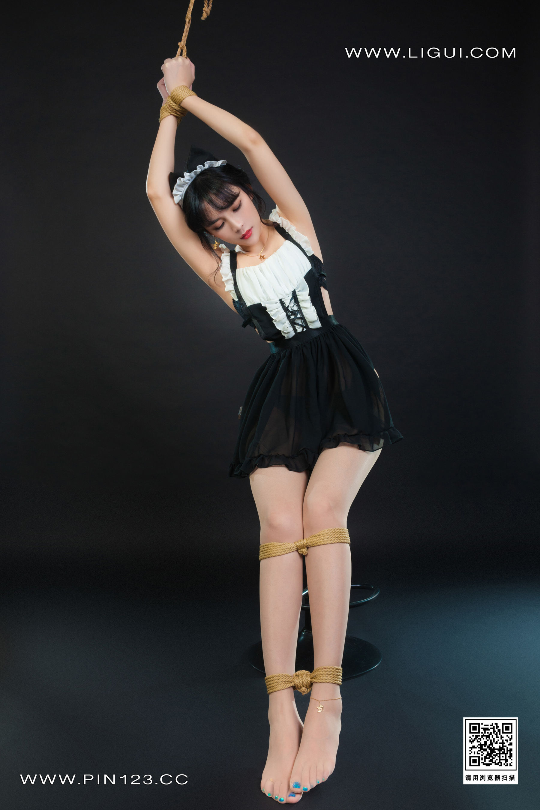 [丽柜Ligui]  玉儿 欲享惩戒_第5张