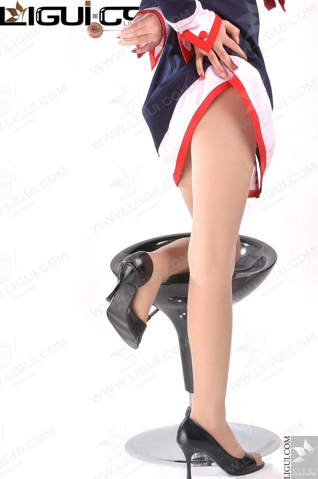 Model 丝丝《学生年代的青春幻想》 [丽柜LiGui] 丝足写真图片_第1张