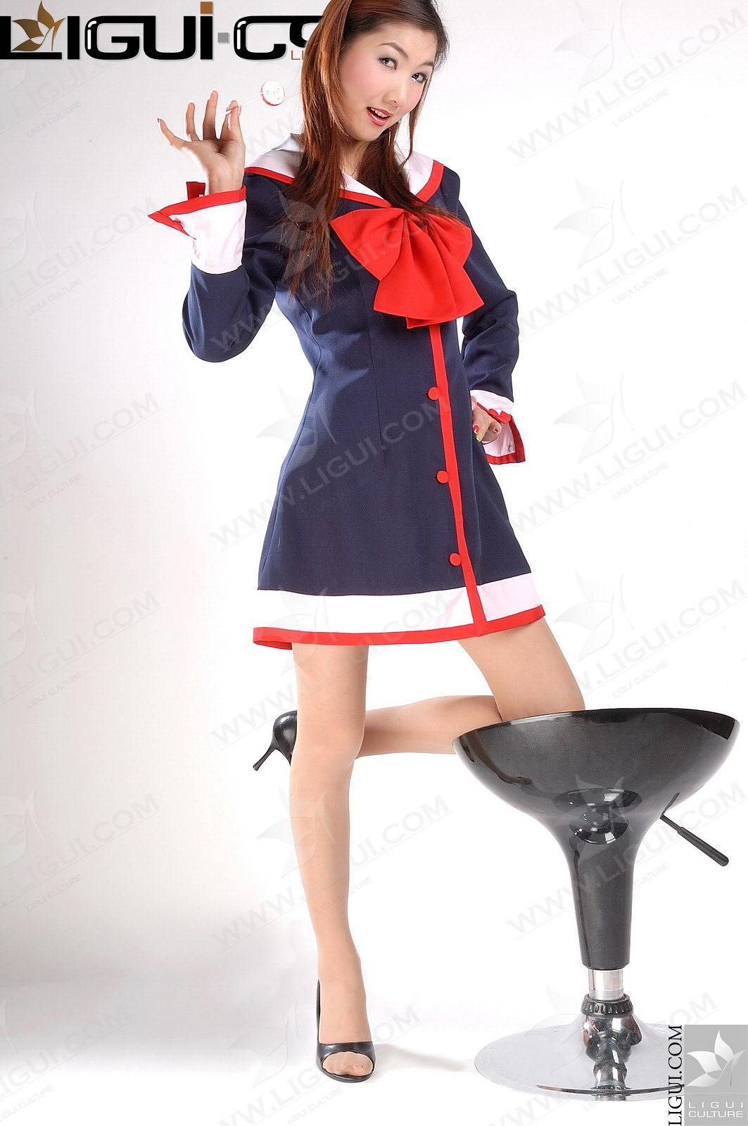 Model 丝丝《学生年代的青春幻想》 [丽柜LiGui] 丝足写真图片_第3张