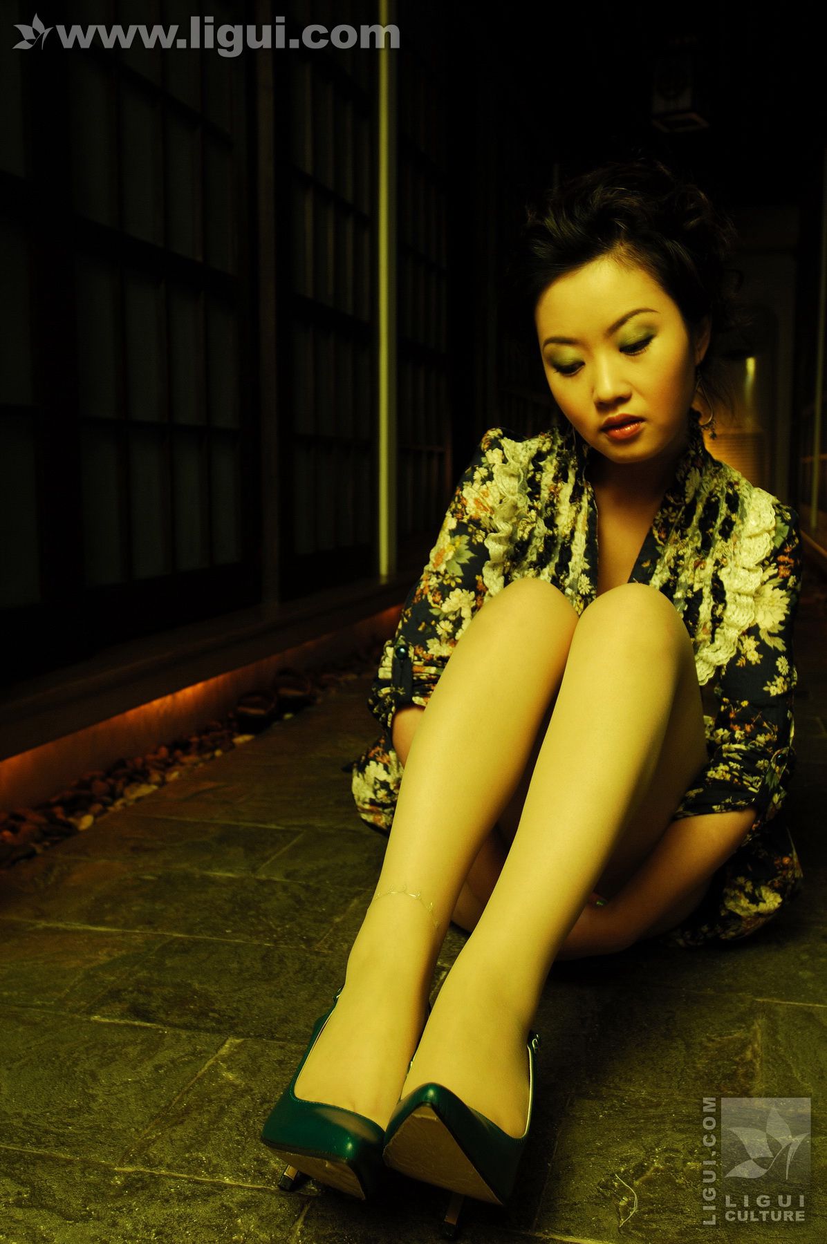 Model 小露露《性感小猫咪》 [丽柜LiGui] 丝足写真图片_第5张