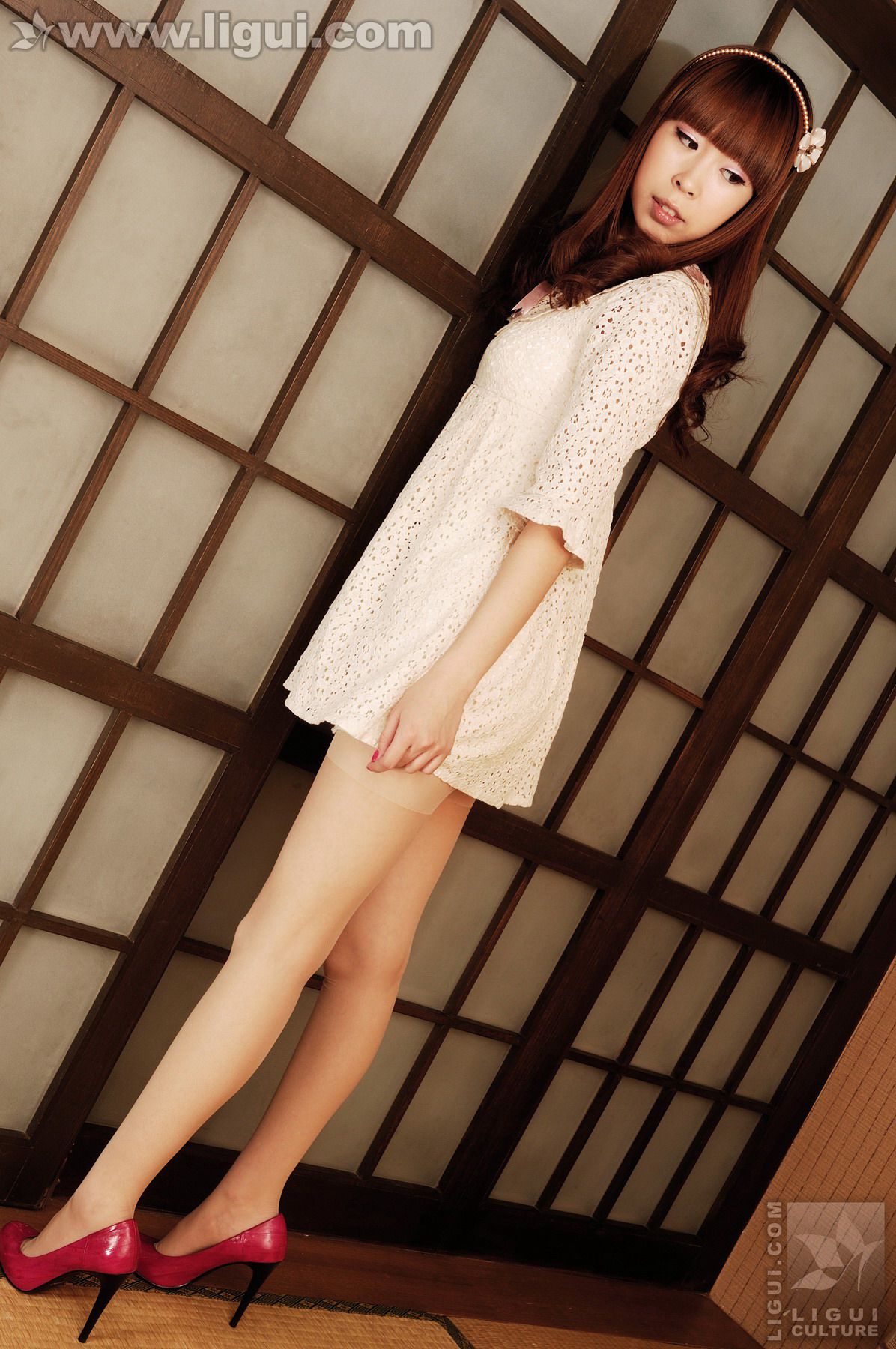 Model Vikcy《日本风情的诱惑》 [丽柜LiGui] 美腿玉足写真图片_第5张