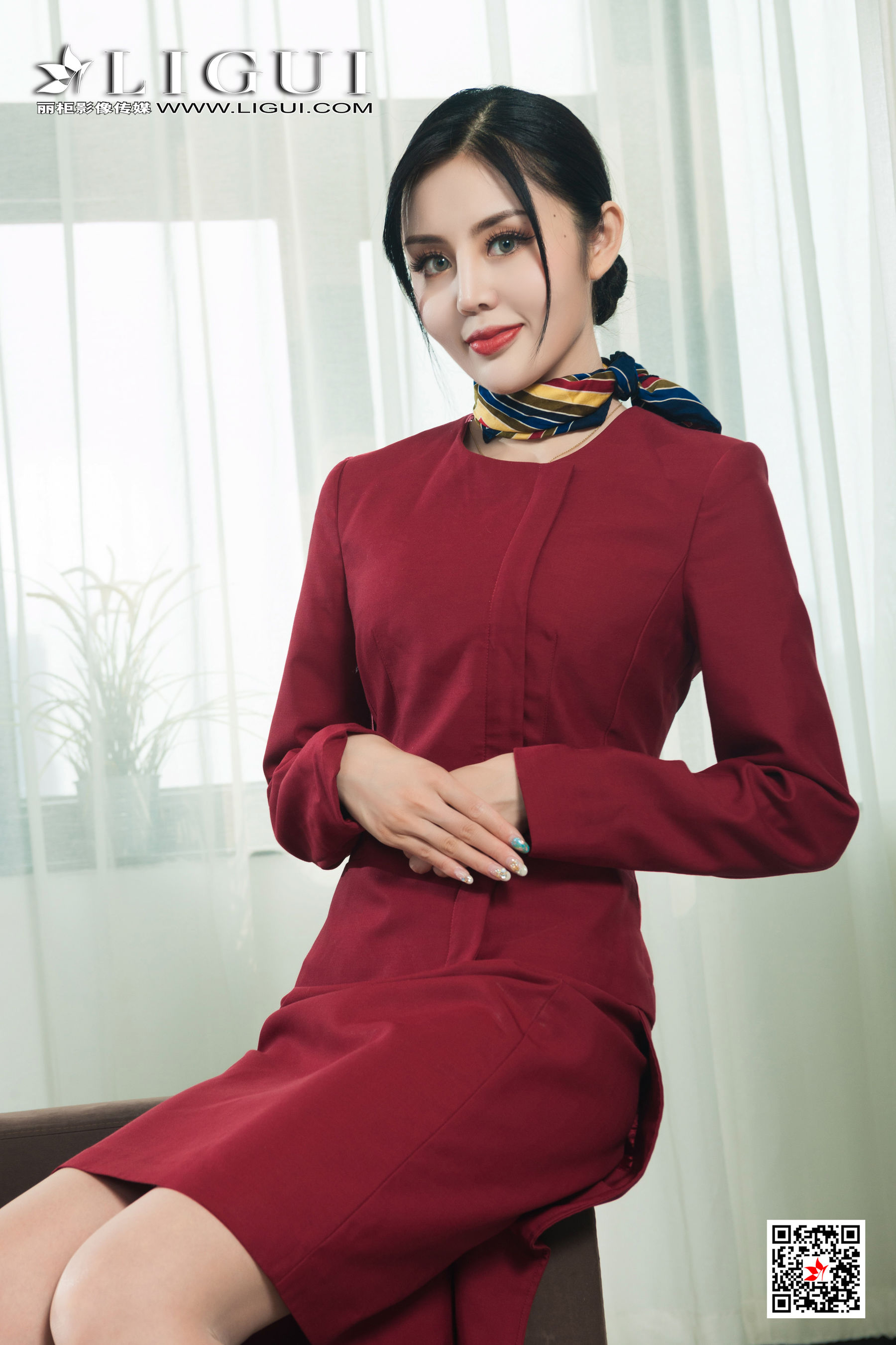 [Ligui丽柜] 2021.10.04 空姐的诱惑 凉儿_第3张