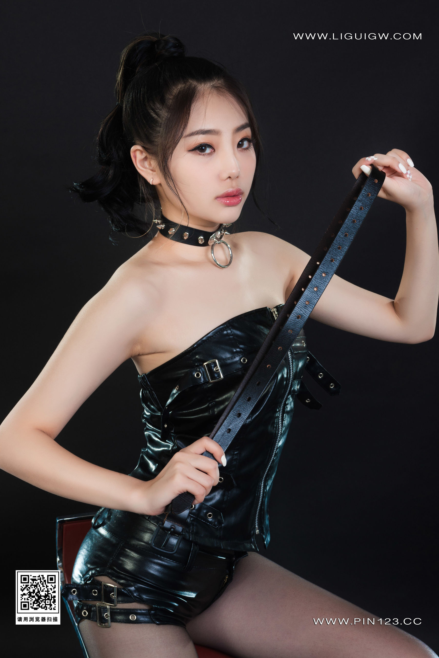 [Ligui丽柜] 2023.10.26 欲女皮缚 小智贤_第3张