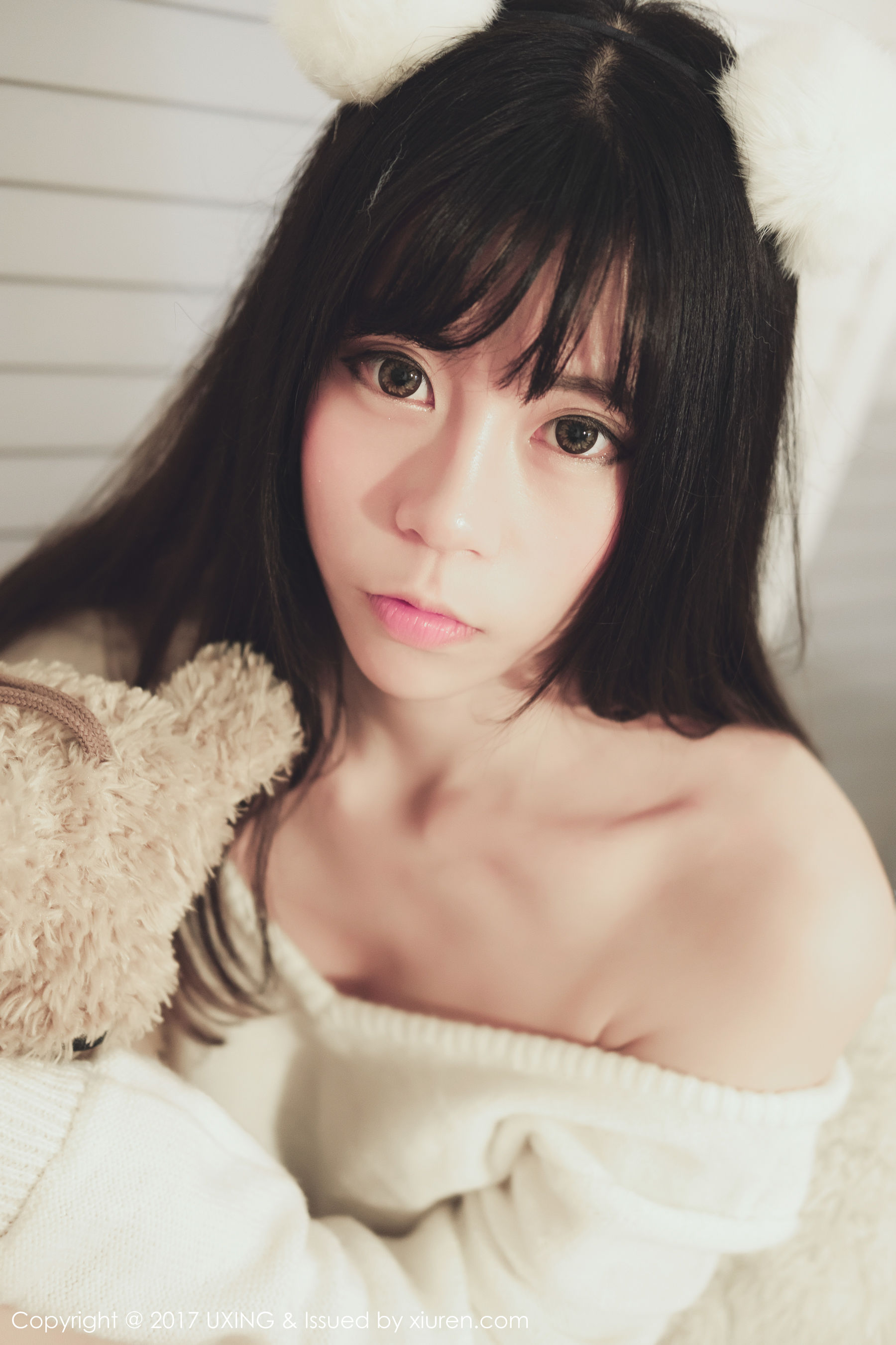 模特Yo酱《学生装+蕾丝装扮》 [优星馆UXING] VOL.048_第4张