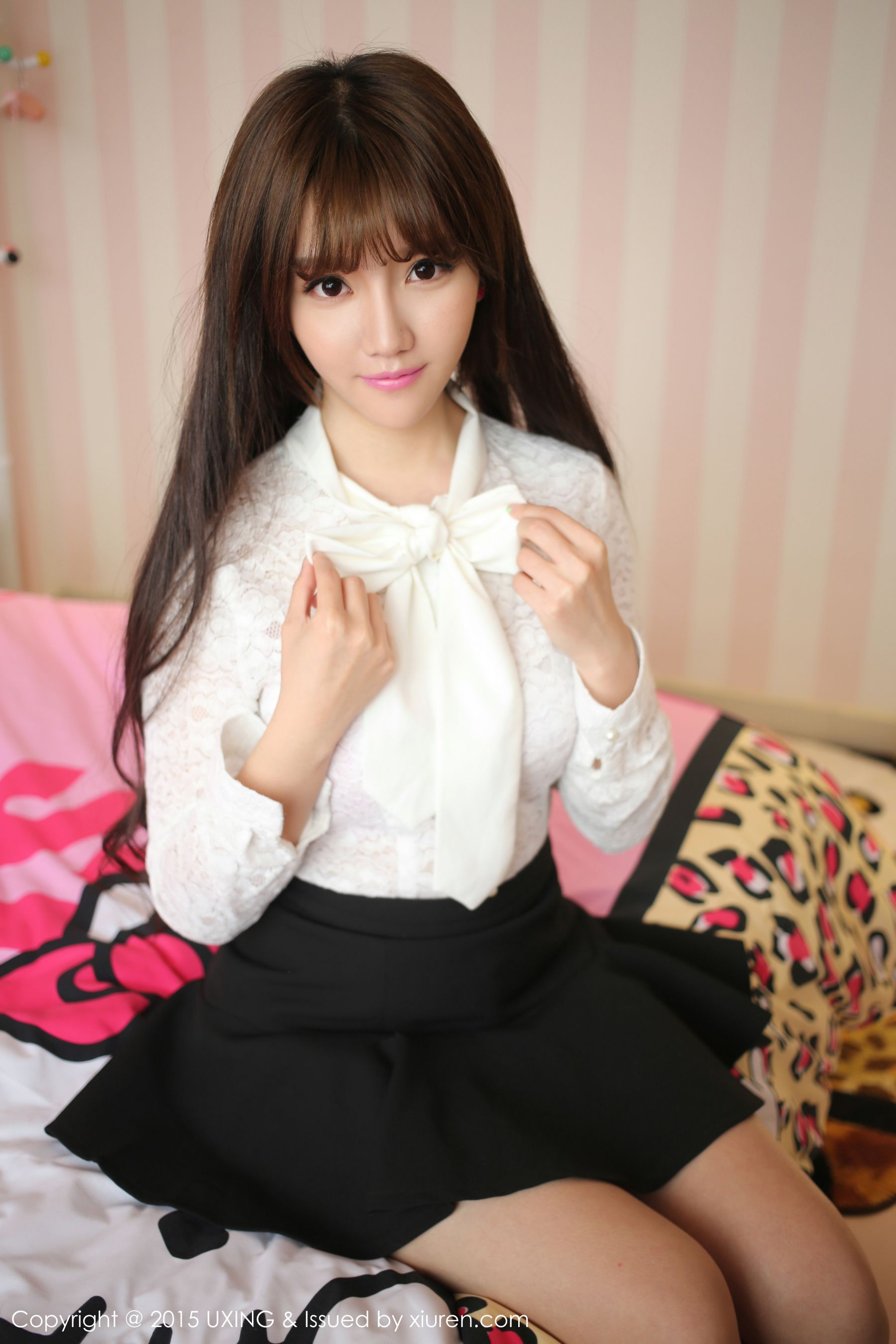 艾西Ashley - 极品清新女神写真集 [UXING优星馆] Vol.007_第4张