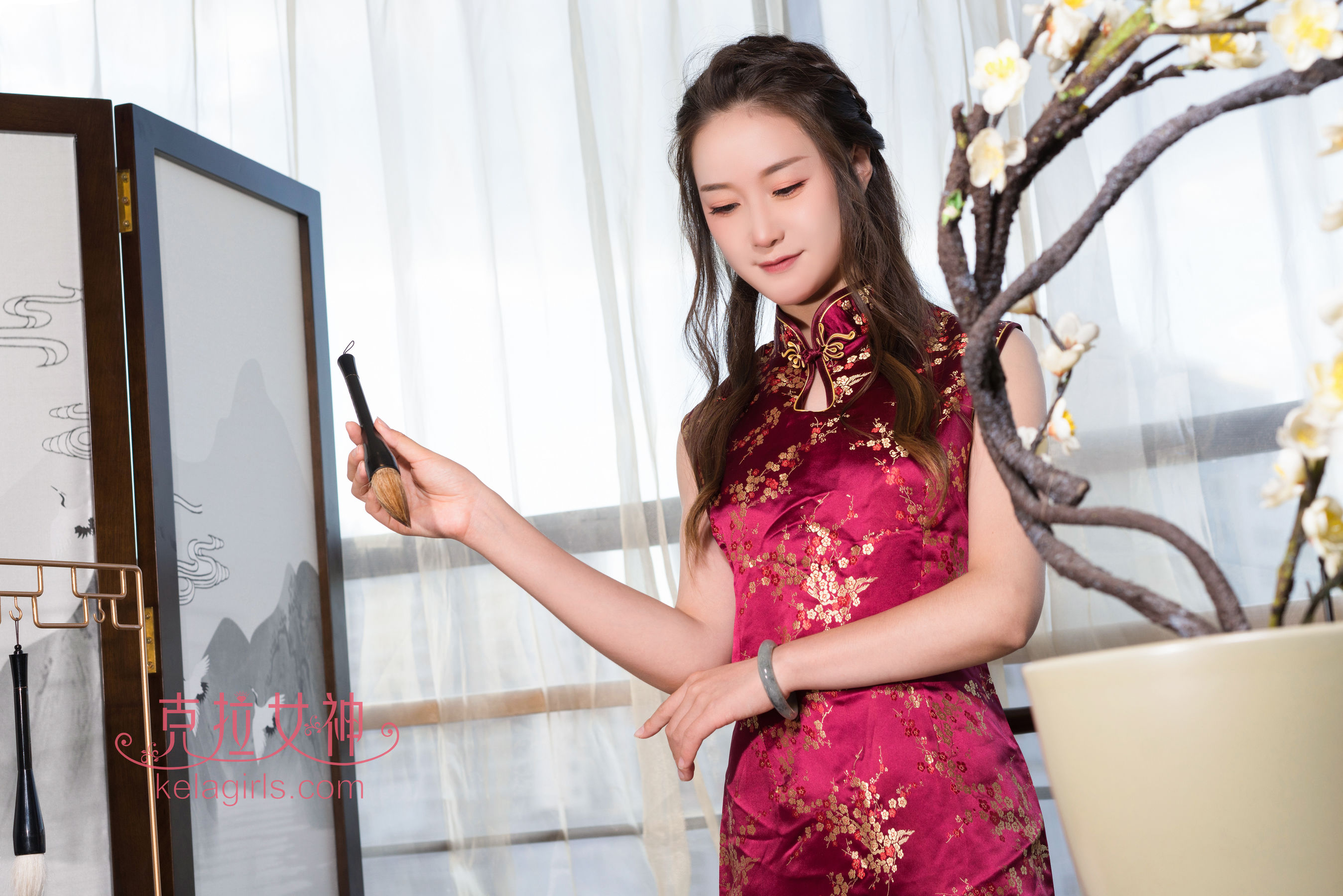 [克拉女神Kelagirls]  杨暖 皎若秋月_第1张