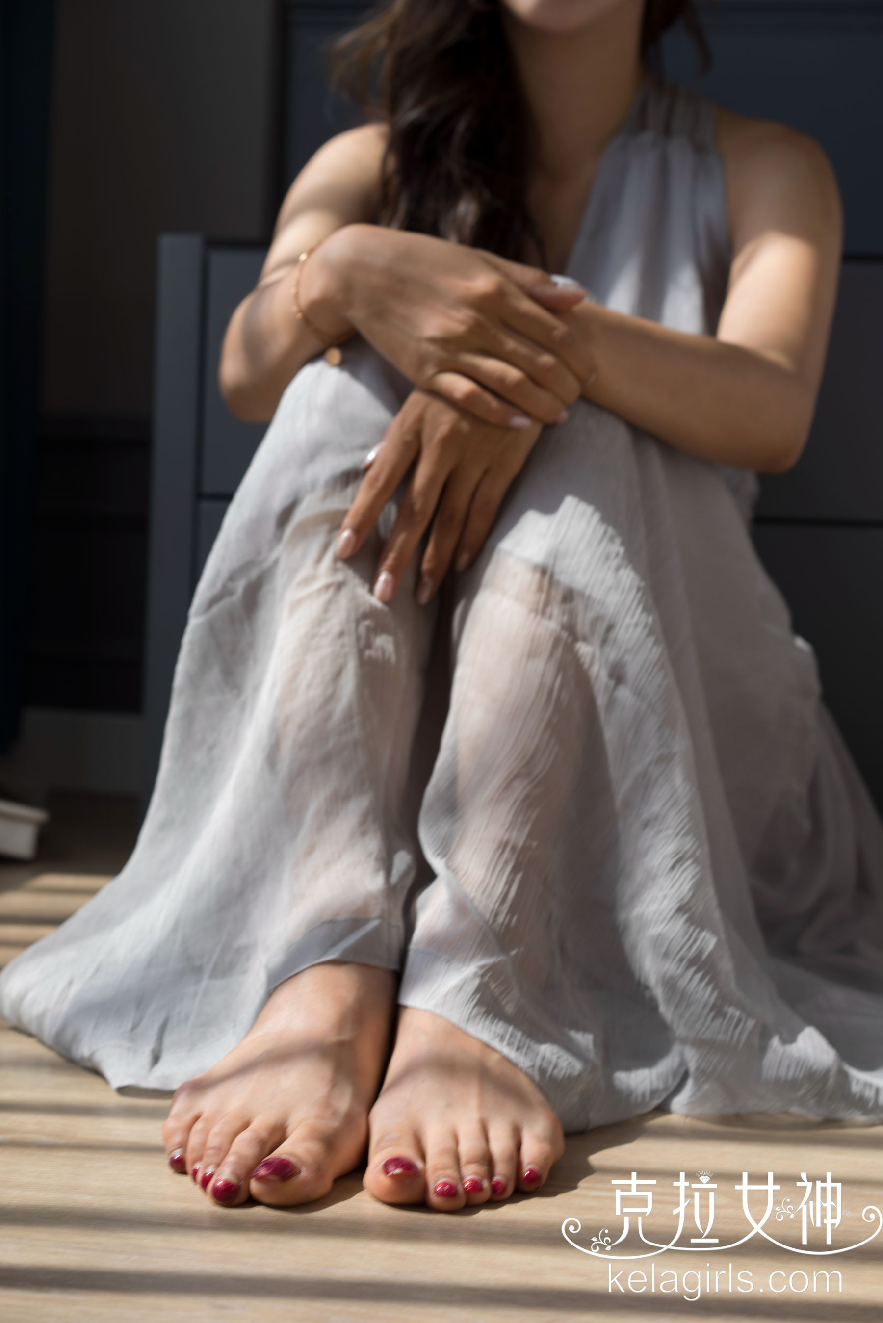 [克拉女神Kelagirls]  子吟 日暖绣莲足_第5张