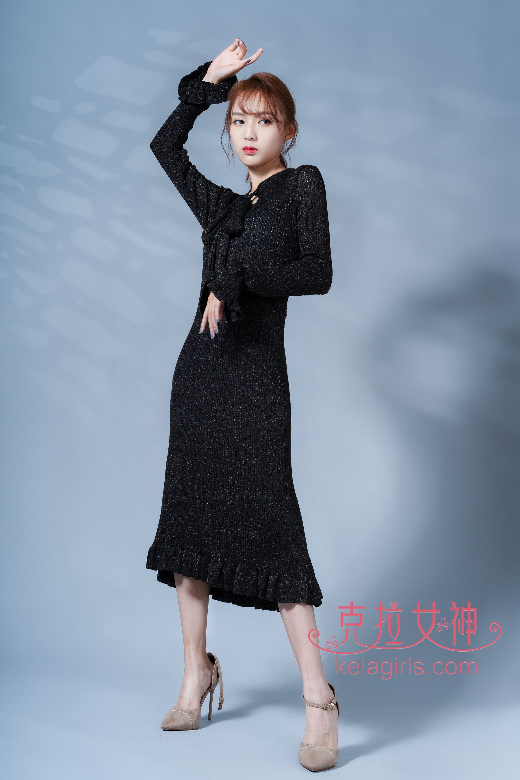 [克拉女神Kelagirls]  小岚 淑女抬脚_第1张