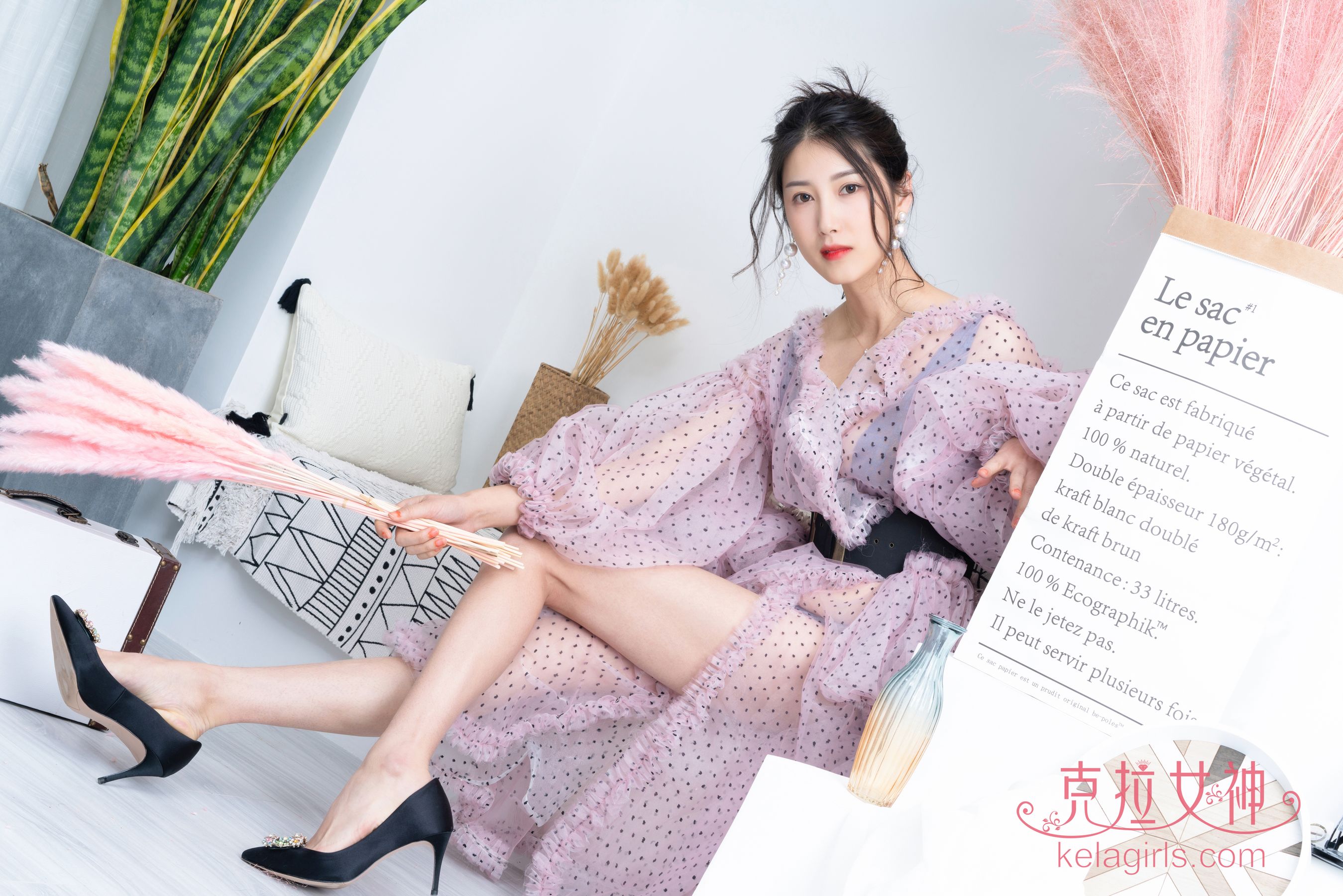 [克拉女神Kelagirls]  王睿 艳紫芬芳_第2张