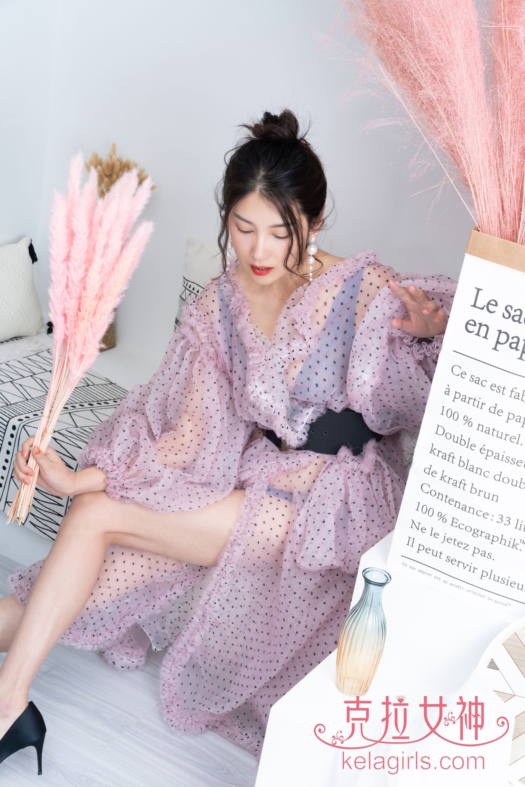 [克拉女神Kelagirls]  王睿 艳紫芬芳_第3张