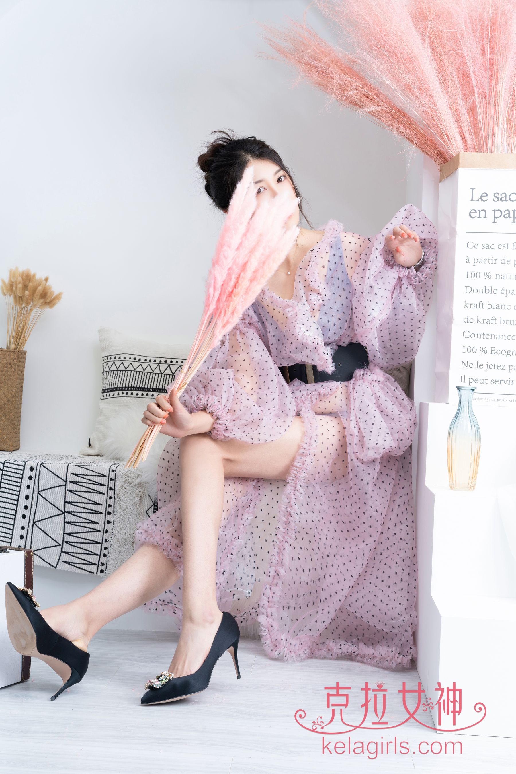 [克拉女神Kelagirls]  王睿 艳紫芬芳_第4张