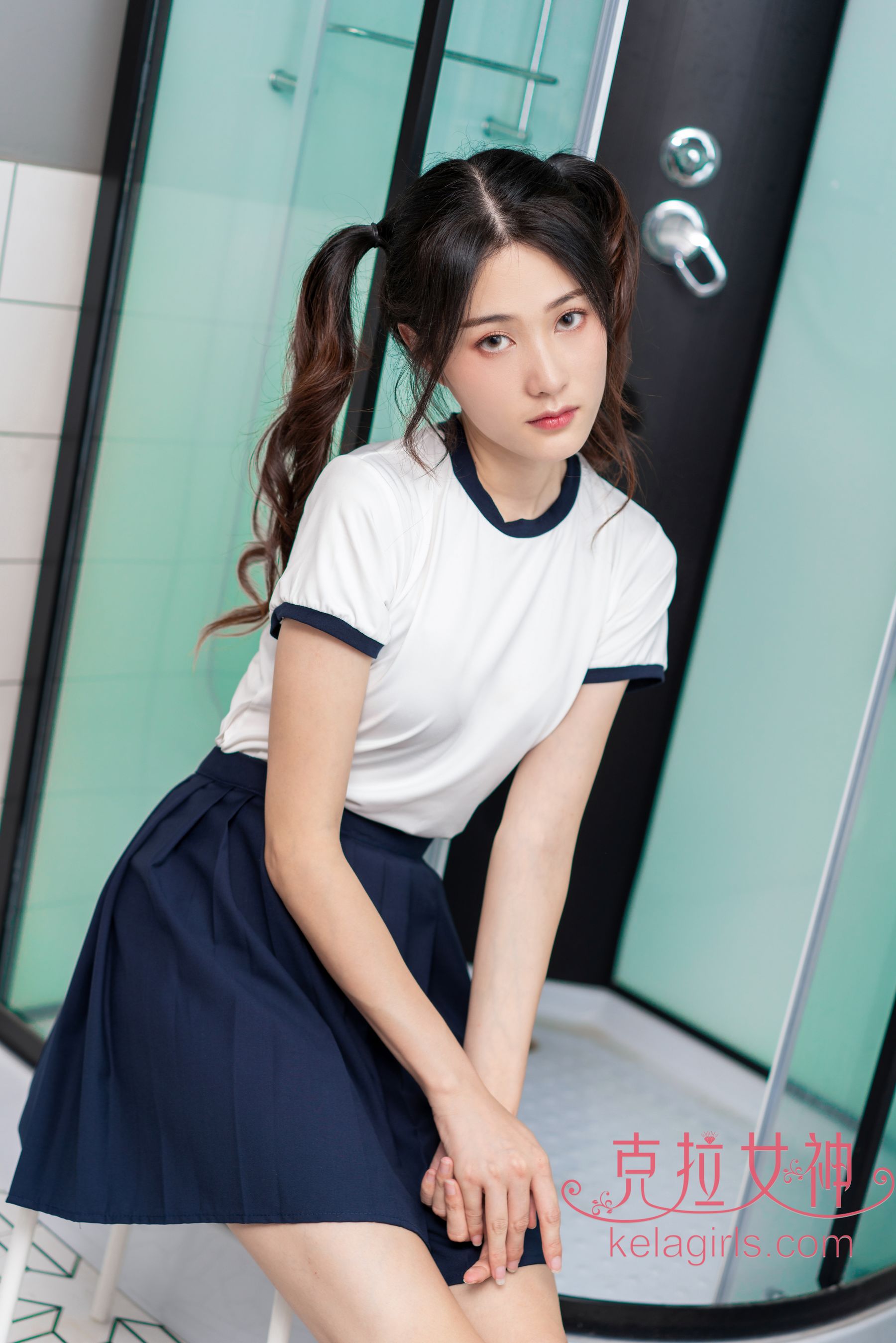 [克拉女神Kelagirls]  苏棠 学妹の蕾丝T裤_第3张