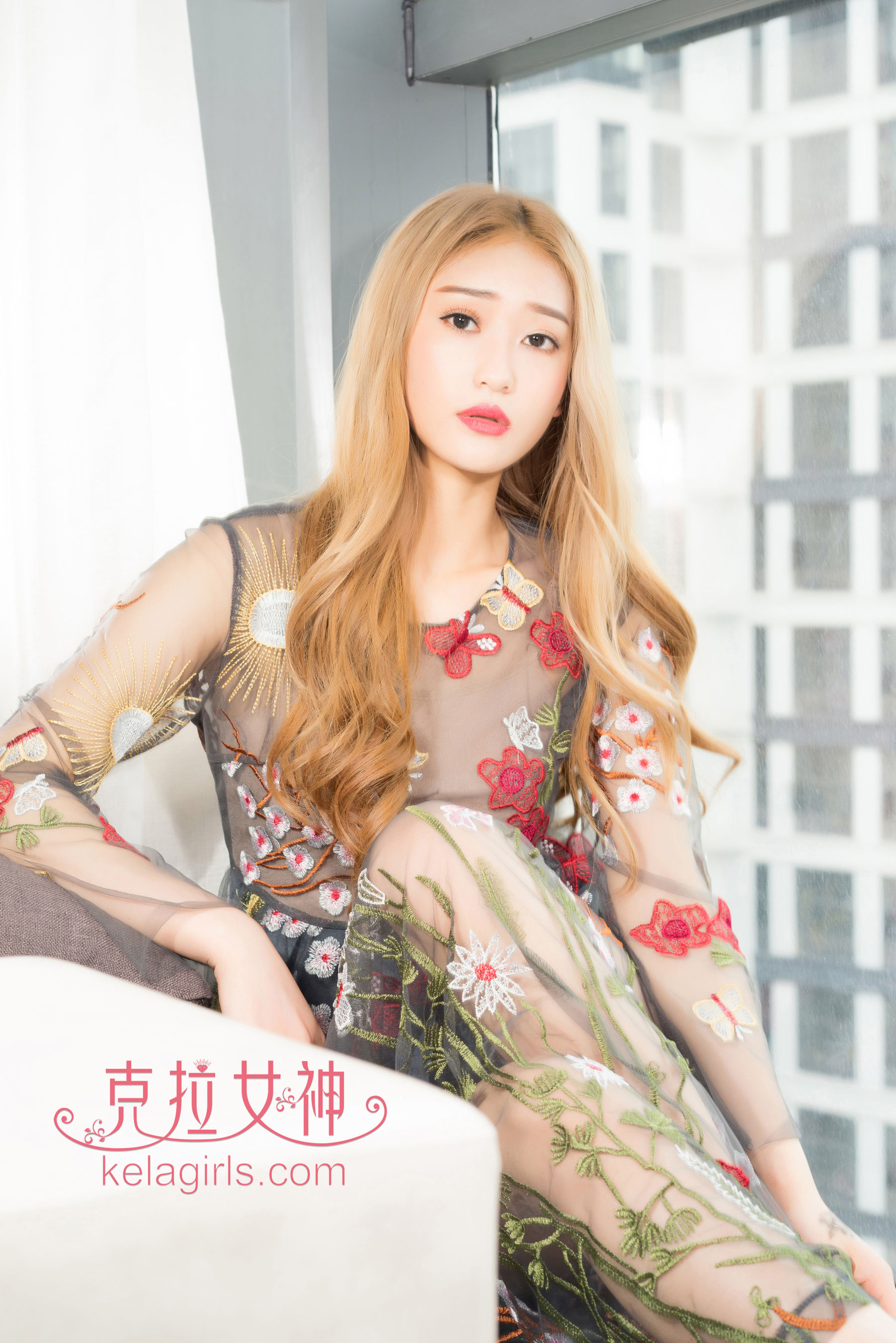 [克拉女神Kelagirls]  晨可 裙底风光_第4张