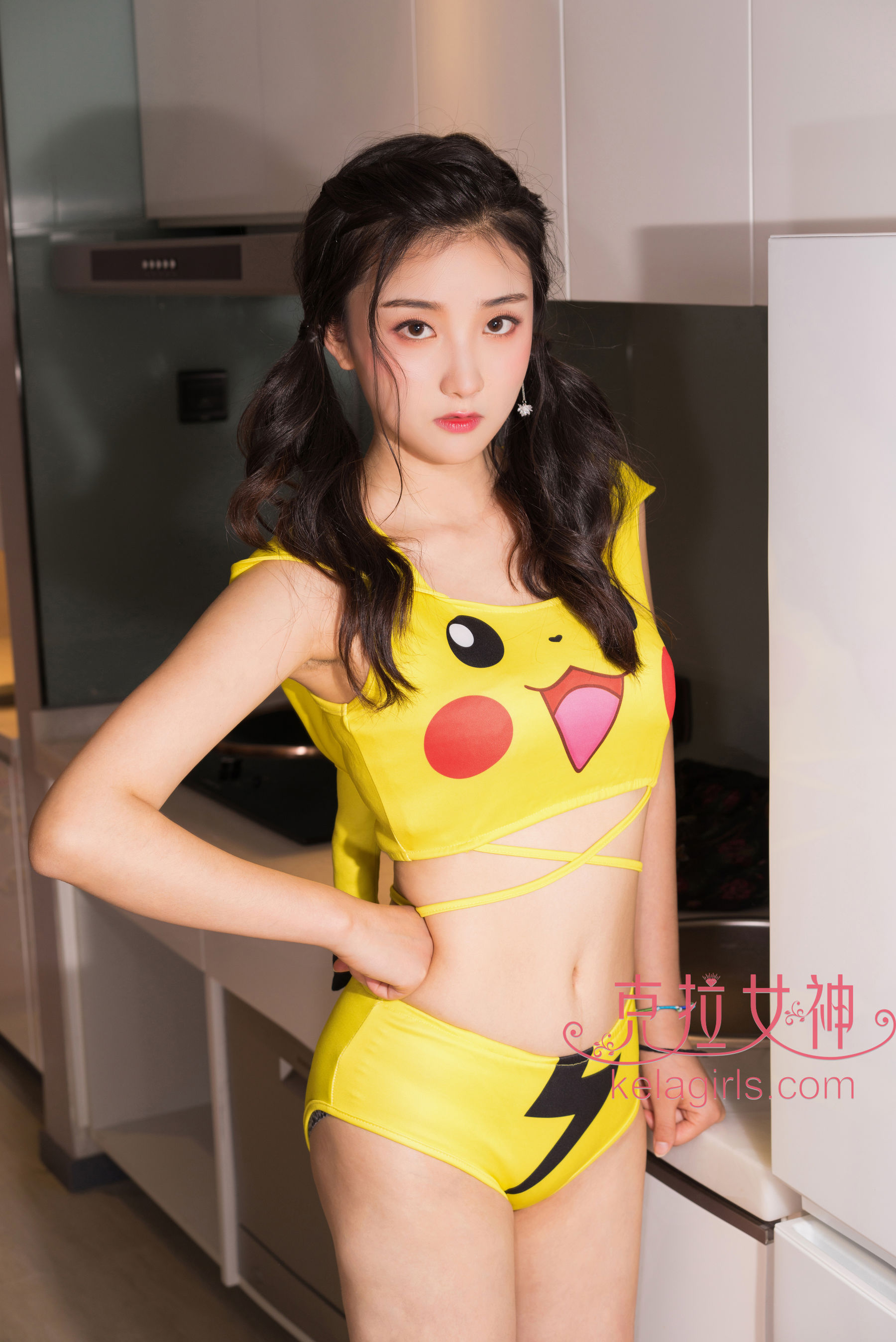 [克拉女神Kelagirls]  馨馨 伦家萌萌哒_第4张