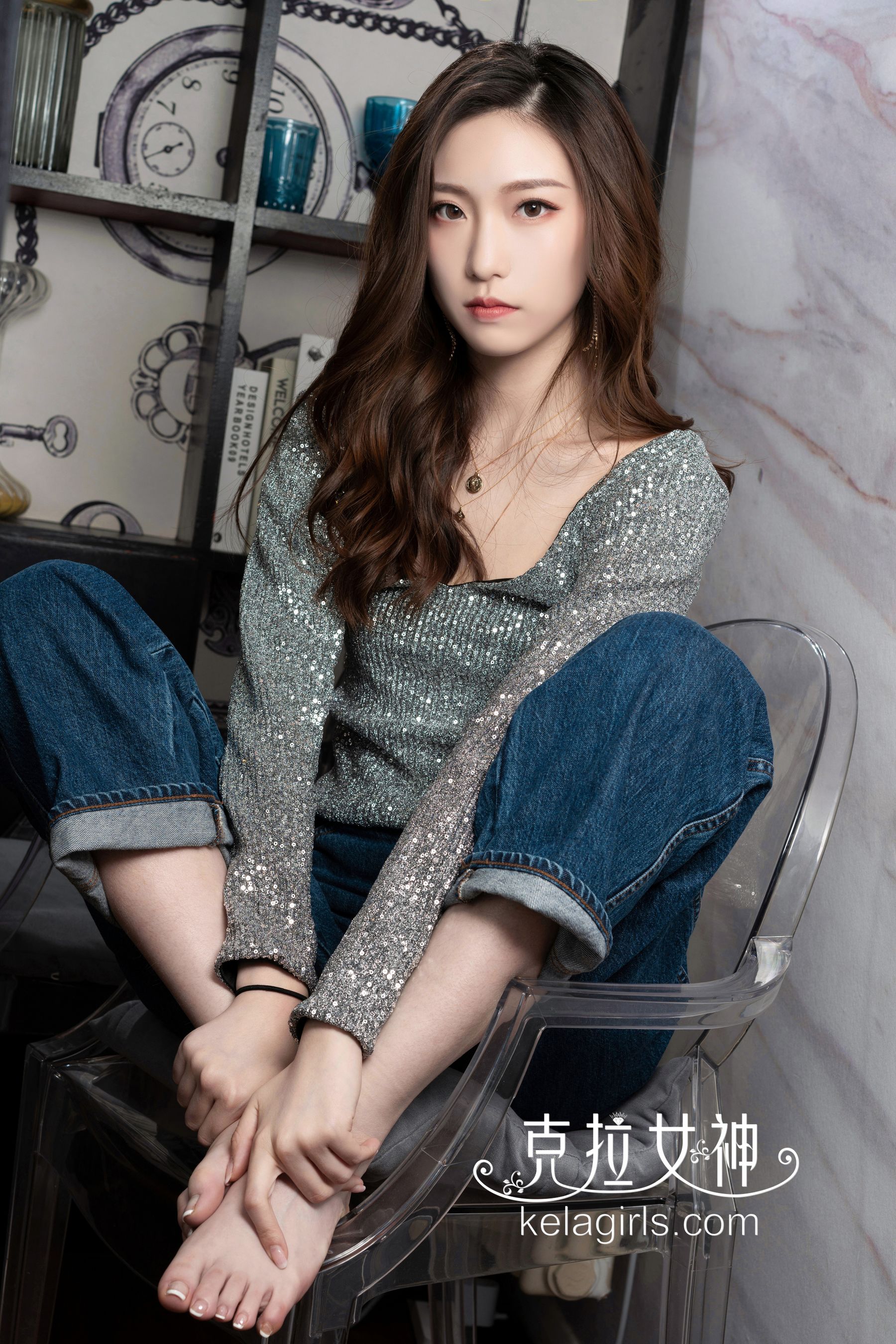 [克拉女神Kelagirls]  芊芊 香足嫩趾_第4张