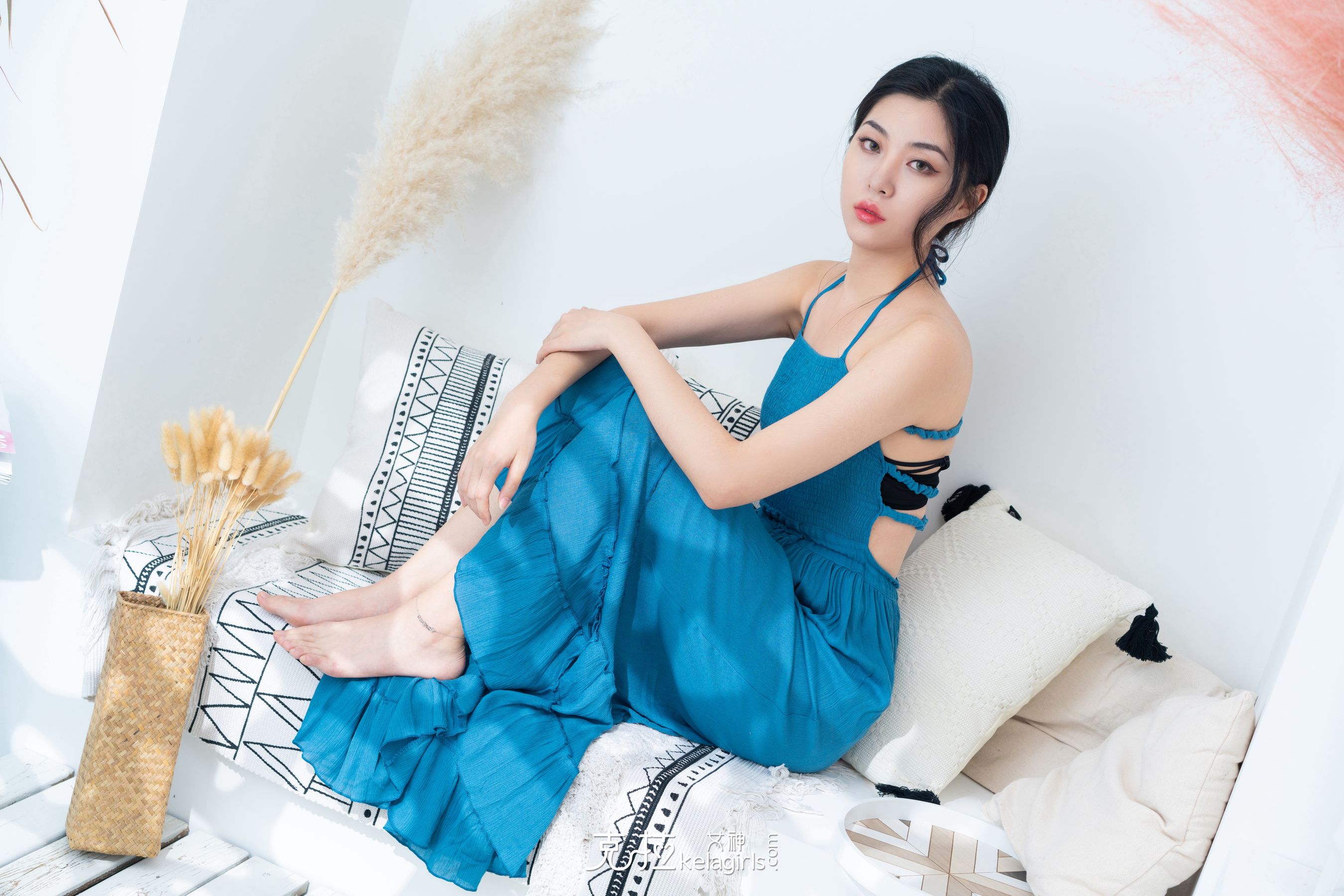 [克拉女神Kelagirls]  楚楚 嫩足配美链_第5张