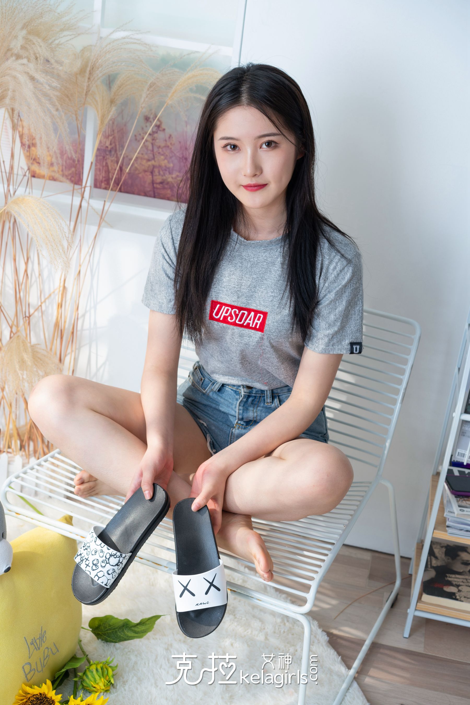 [克拉女神Kelagirls]  嘉萌 爱上凉拖_第2张