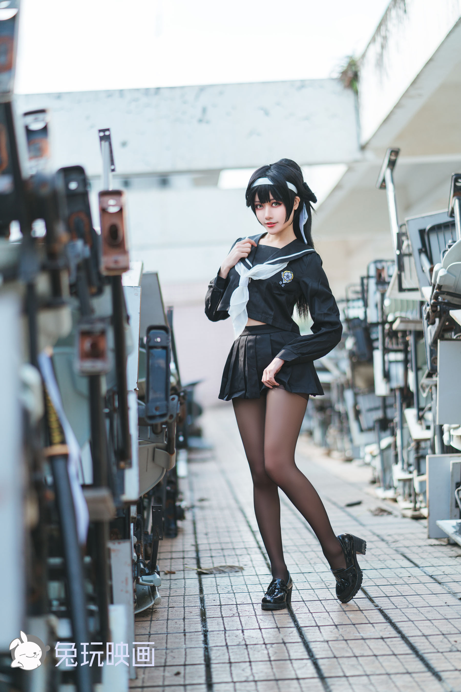 [兔玩映画] - JK制服 Vol.001 高雄爱宕_第2张