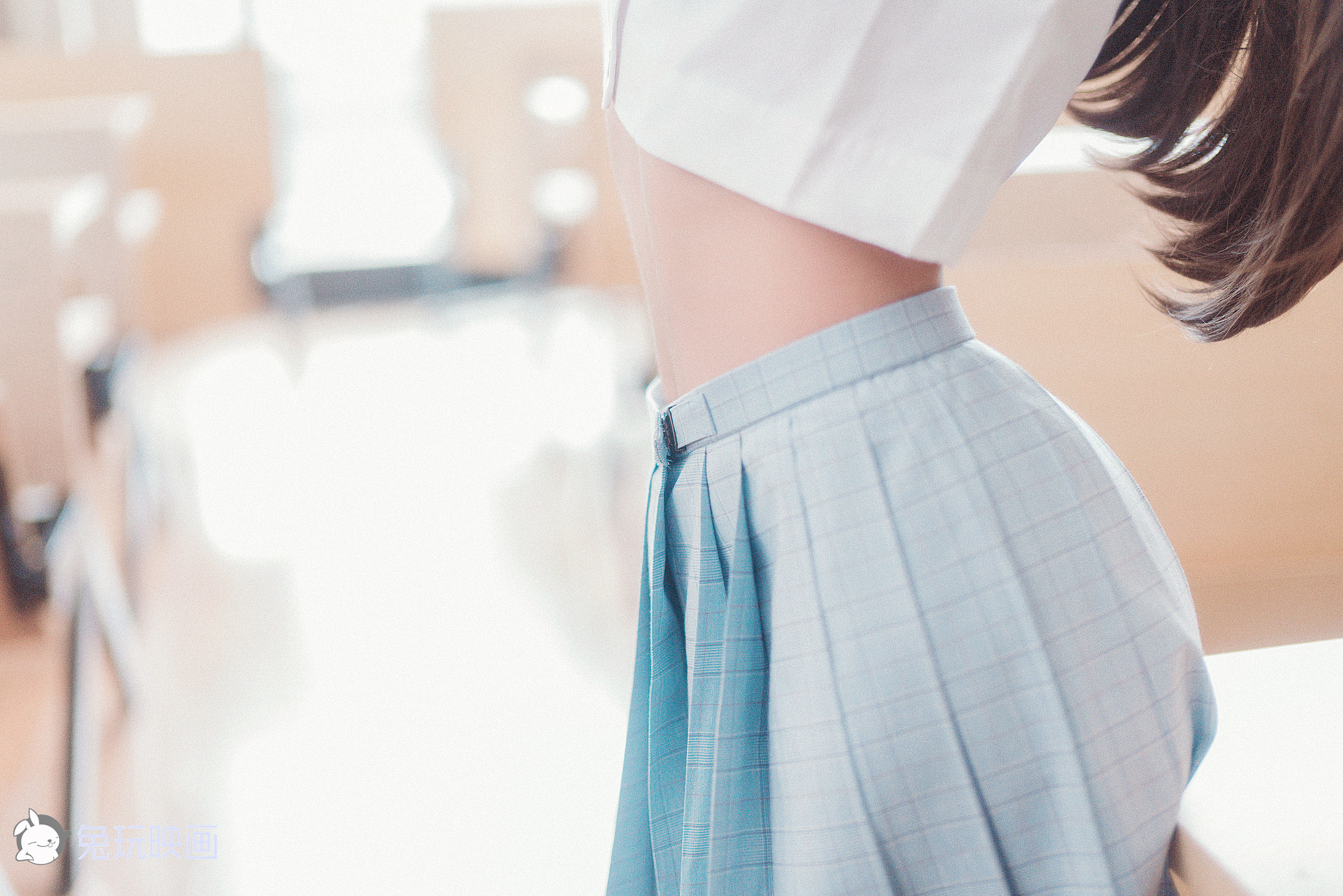 [兔玩映画] - JK制服 Vol.003 教室JK_第3张