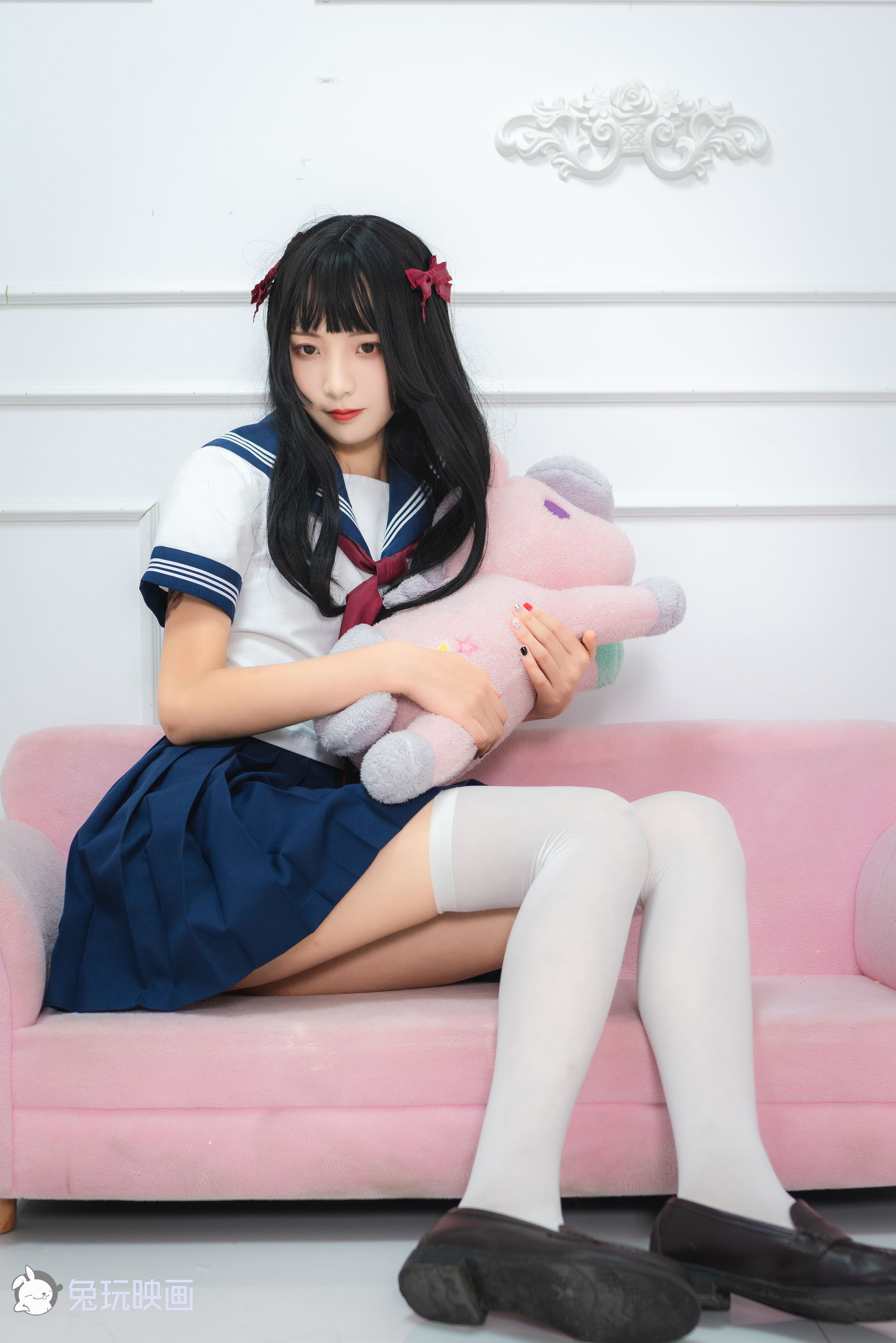 [兔玩映画] - JK制服 Vol.012 白丝恋歌_第1张