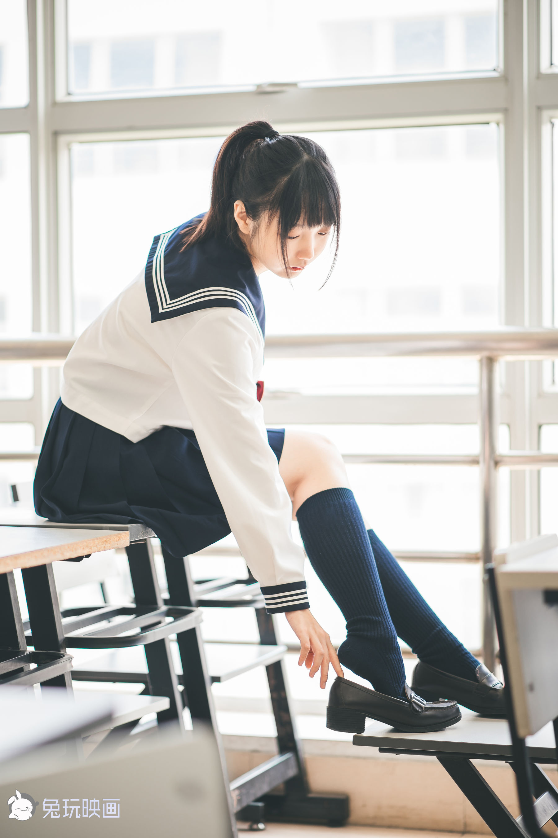 [兔玩映画] - JK制服 Vol.015 夏天的风_第1张