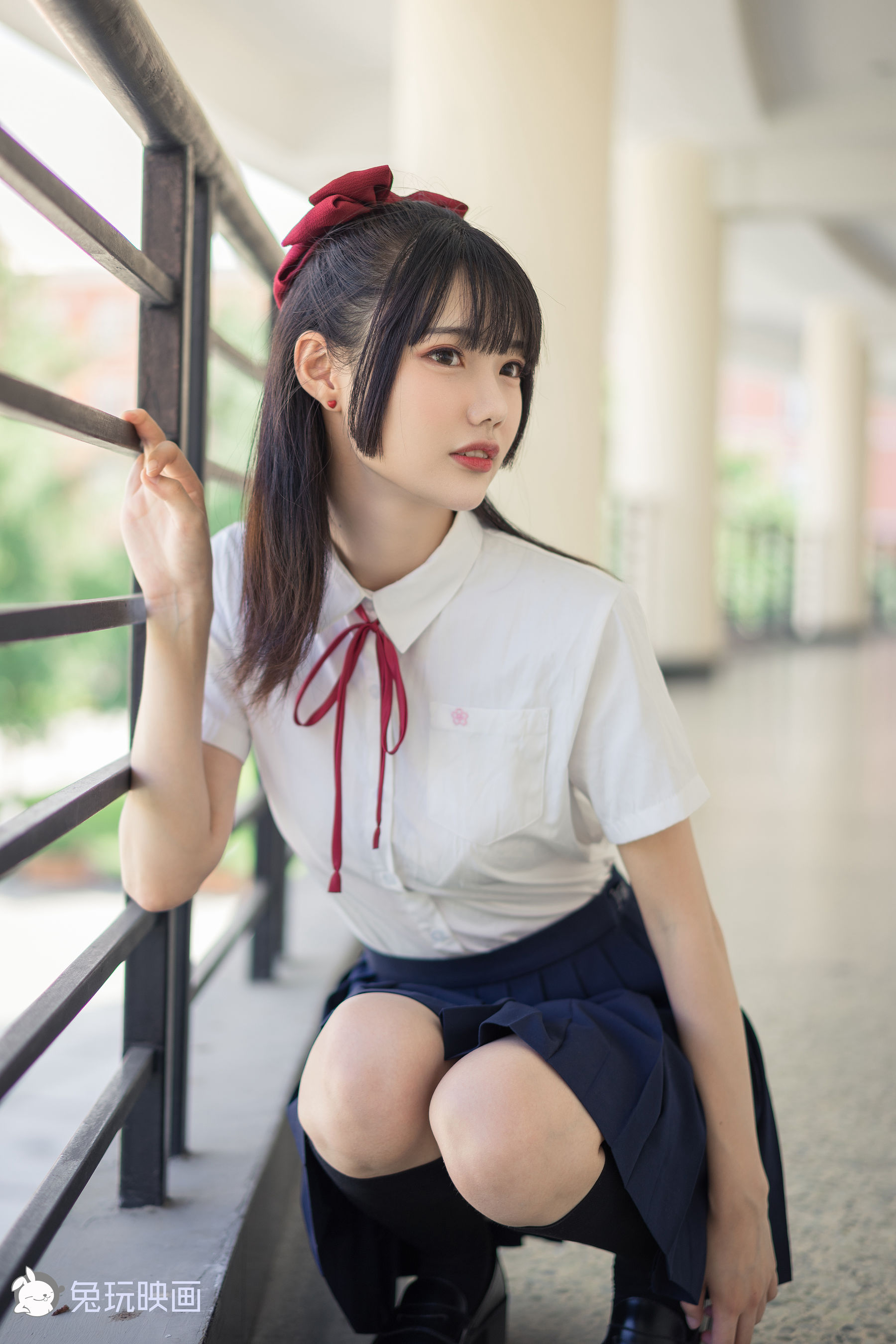 [兔玩映画] - JK制服 Vol.016 操场邂逅_第4张