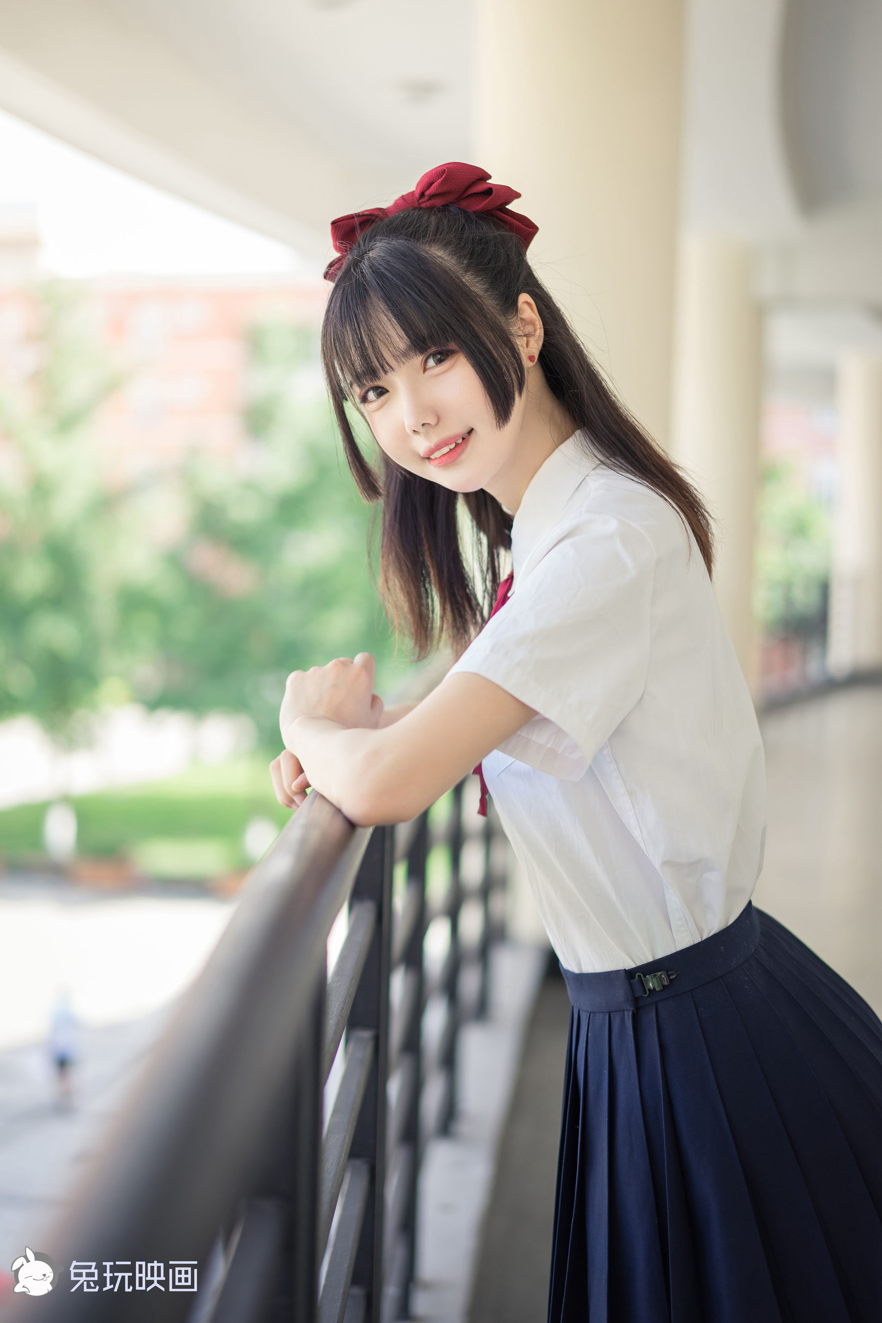 [兔玩映画] - JK制服 Vol.016 操场邂逅_第5张