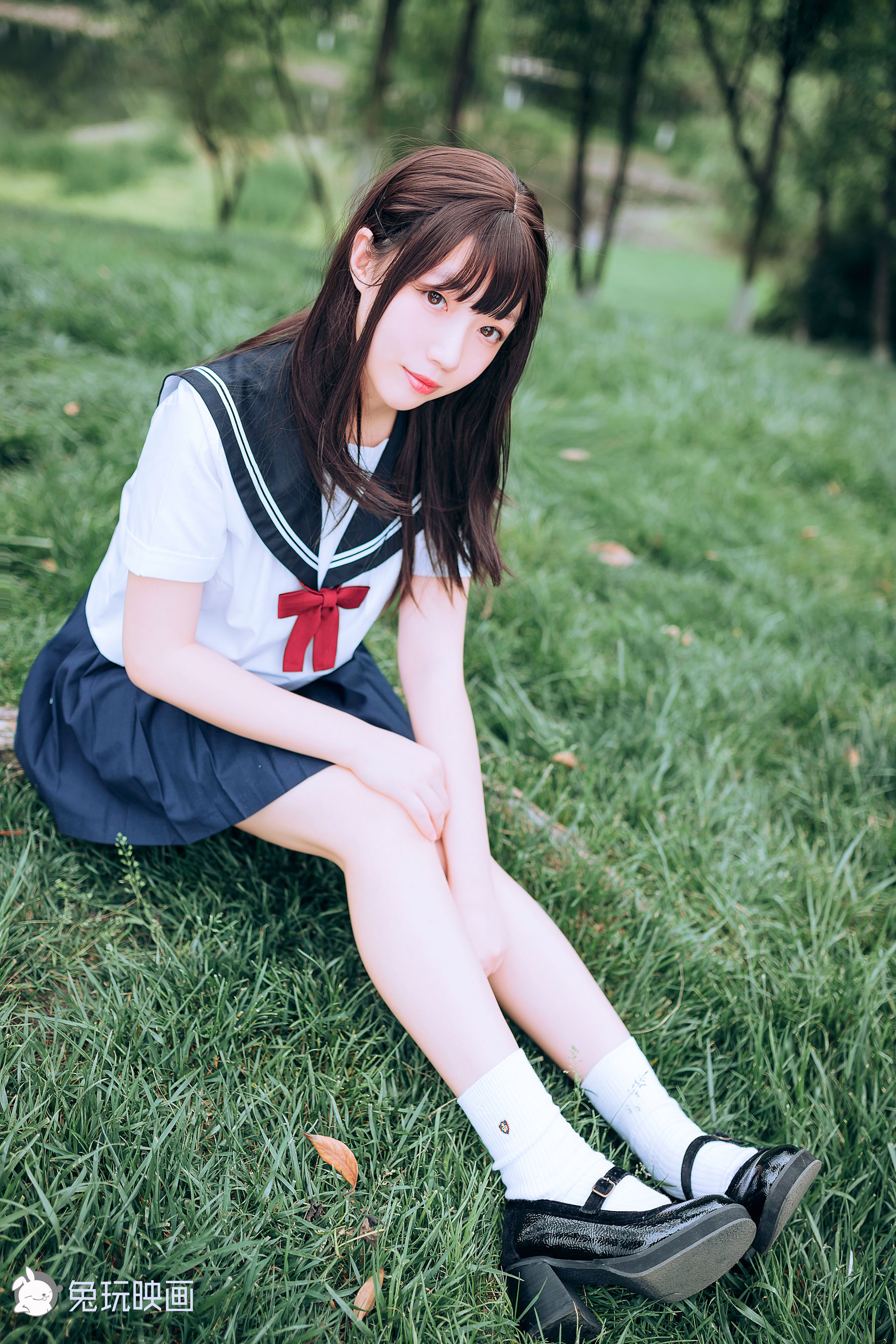 [兔玩映画] - JK制服 Vol.019 绿意葱茏_第1张