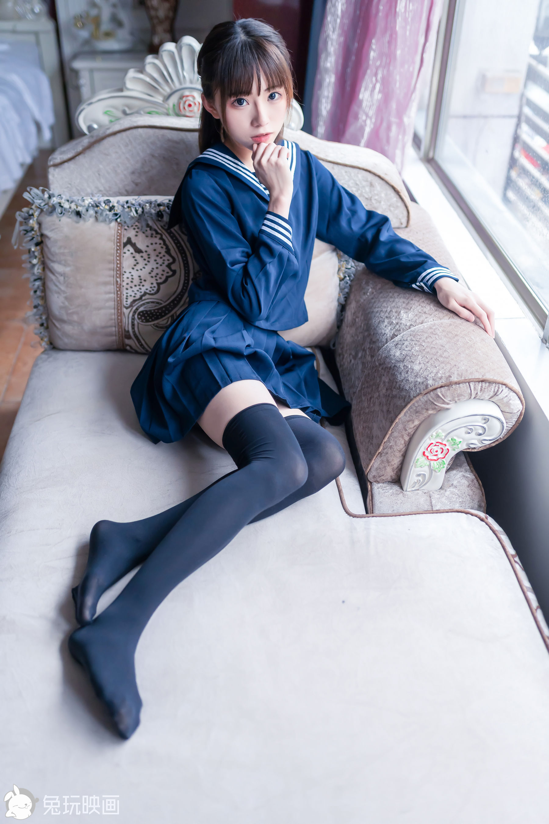 [兔玩映画] - JK制服 Vol.022 阳光宅女_第4张