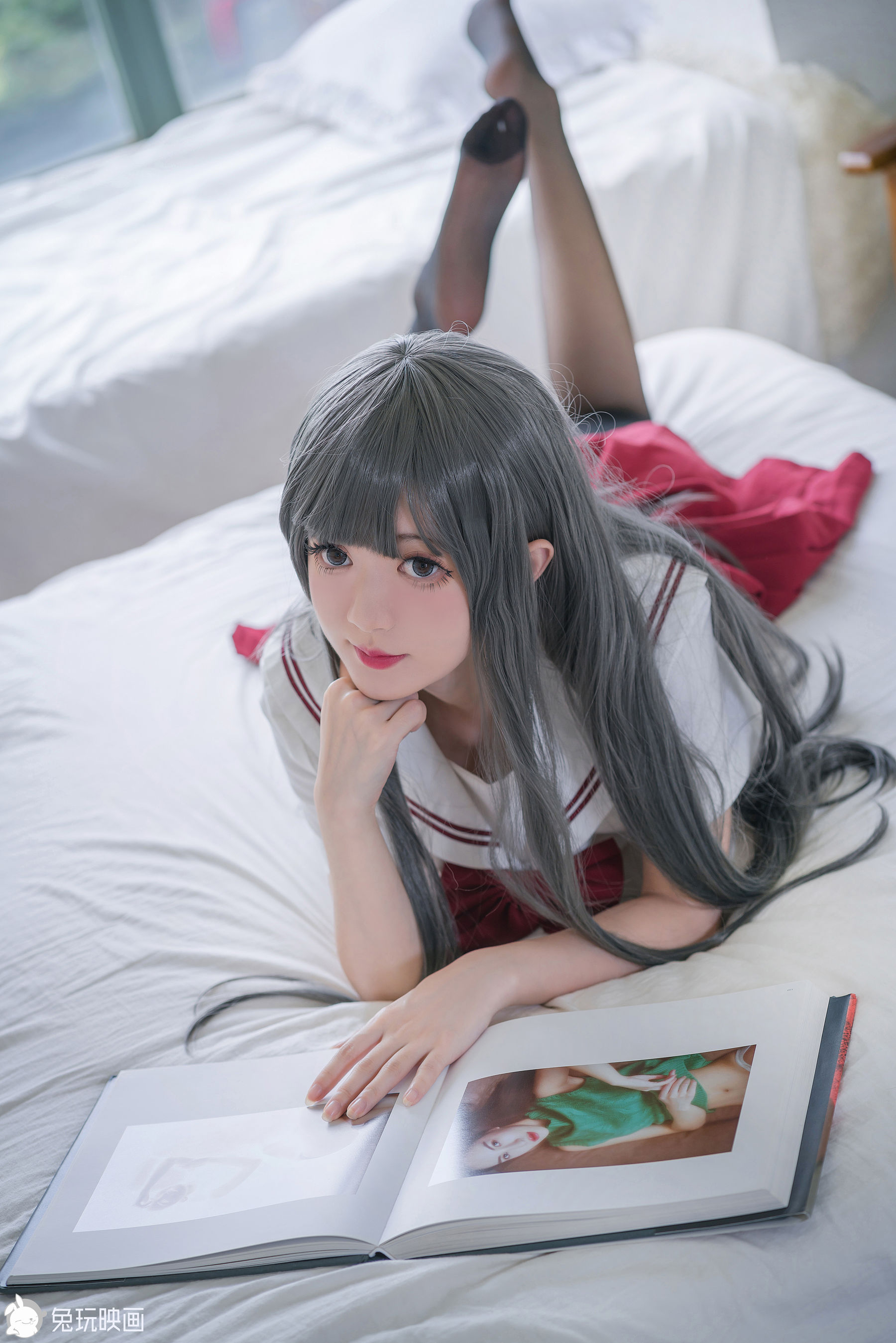 [兔玩映画] - JK制服 Vol.024 甜美学姐_第1张