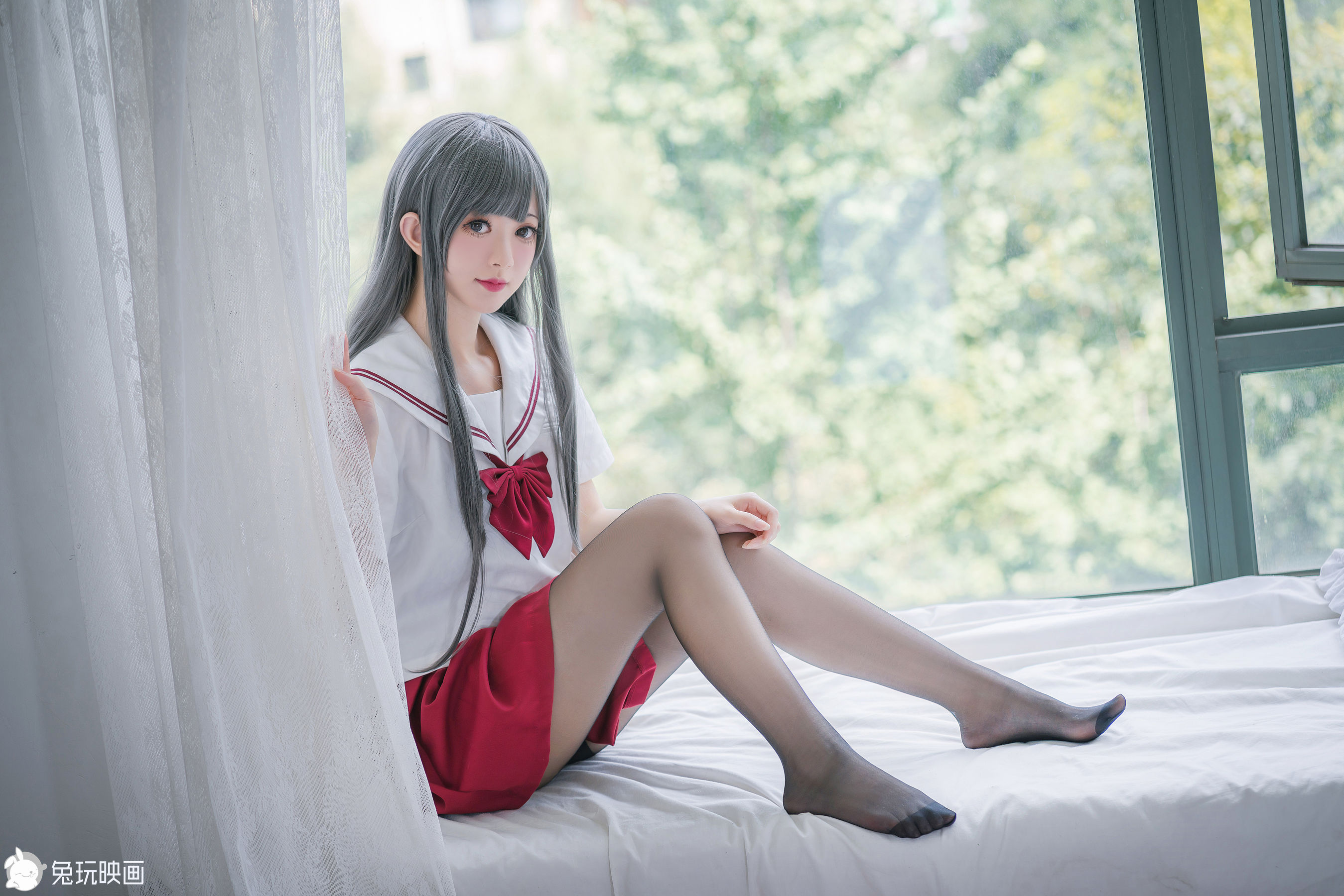 [兔玩映画] - JK制服 Vol.024 甜美学姐_第3张