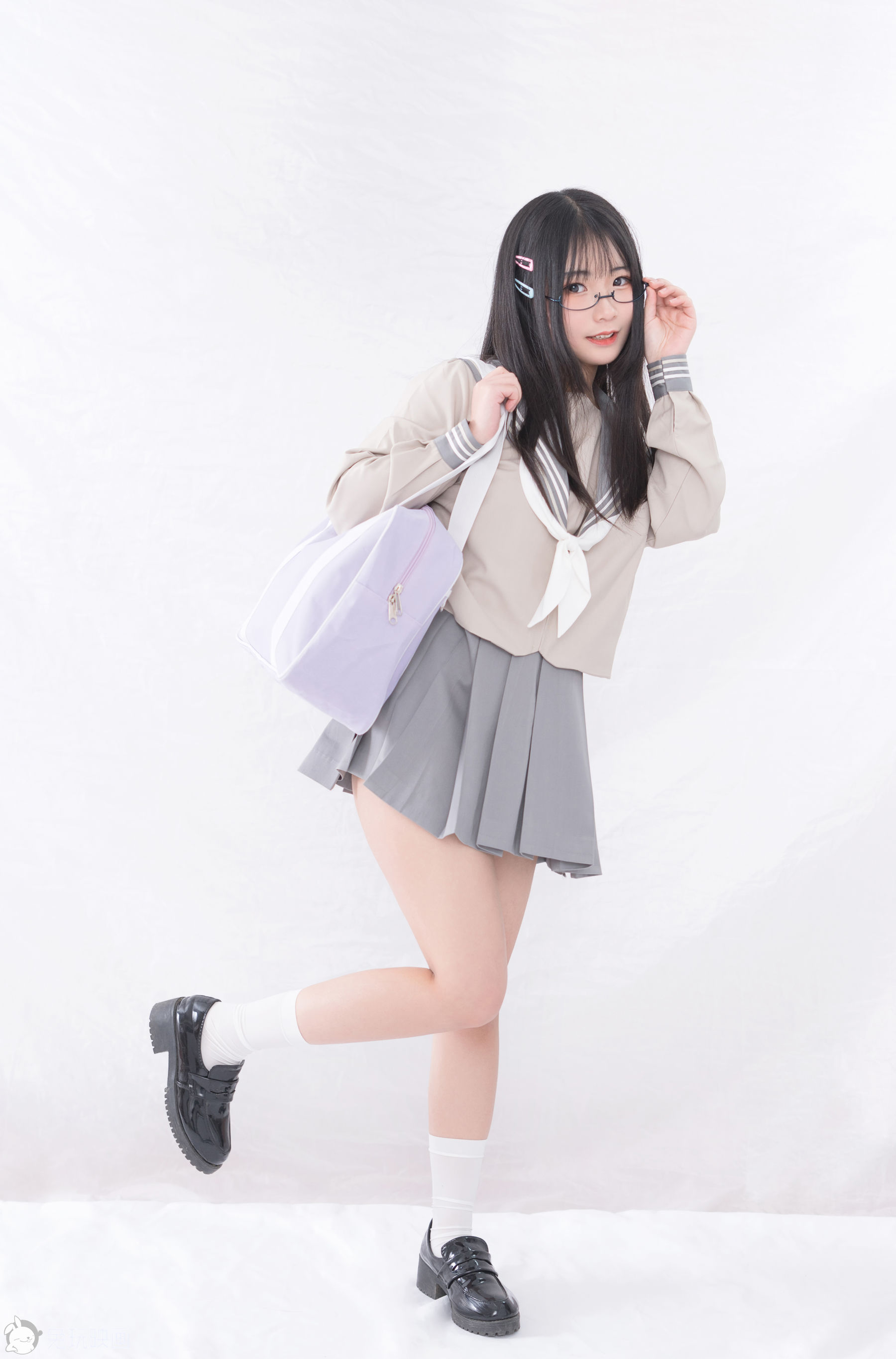 [兔玩映画] - JK制服 Vol.026 文静少女_第1张