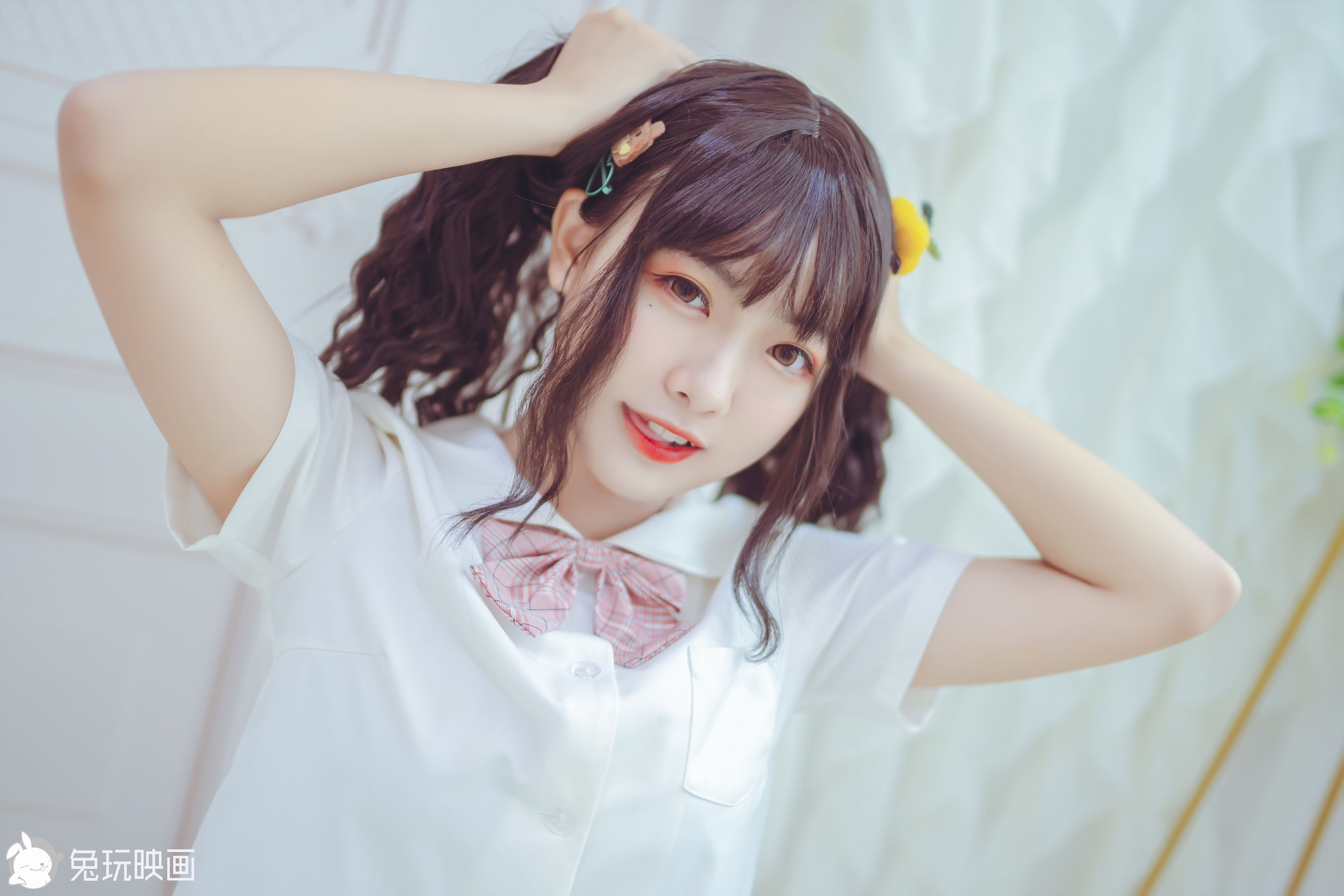 [兔玩映画] - JK制服 Vol.028 红粉佳人_第3张