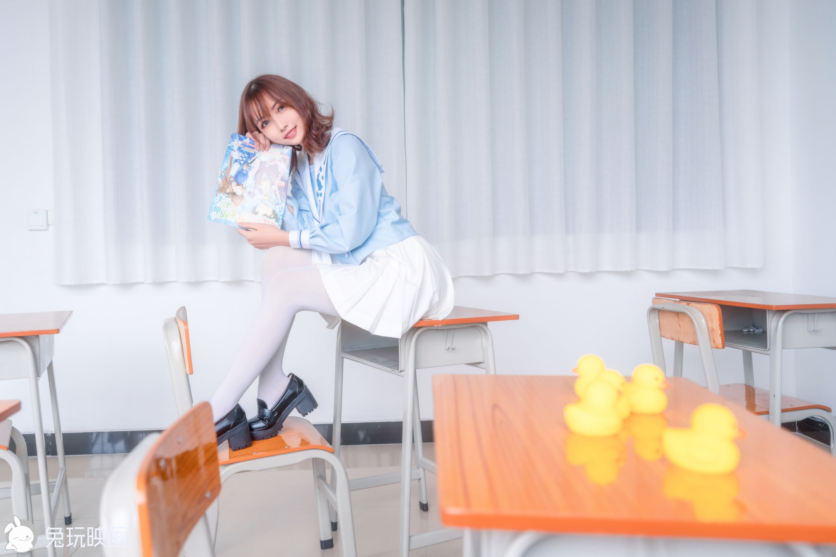 [兔玩映画] - JK制服 Vol.031 元气学姐_第5张