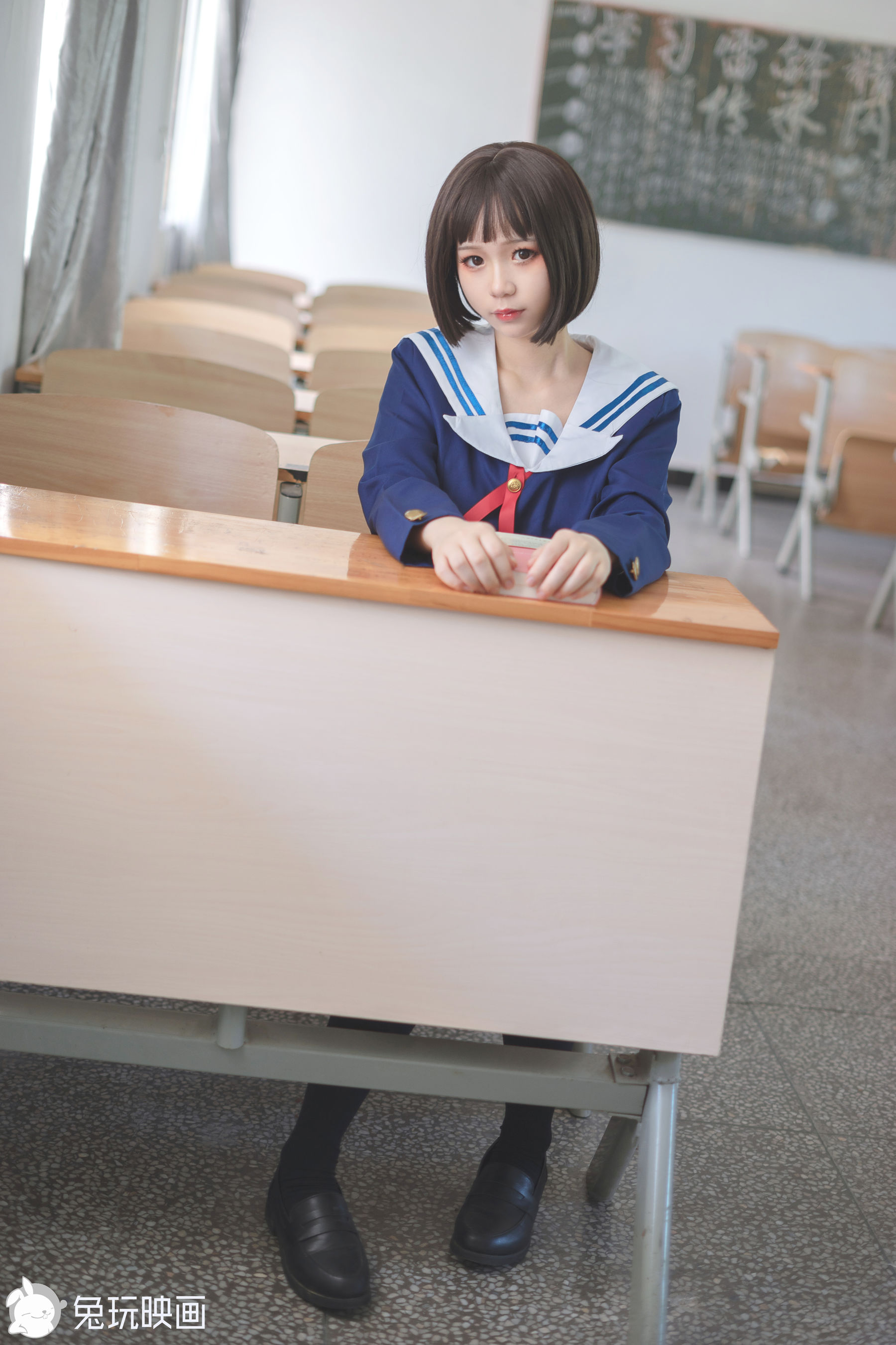 [兔玩映画] - JK制服 Vol.036 路人女主_第4张