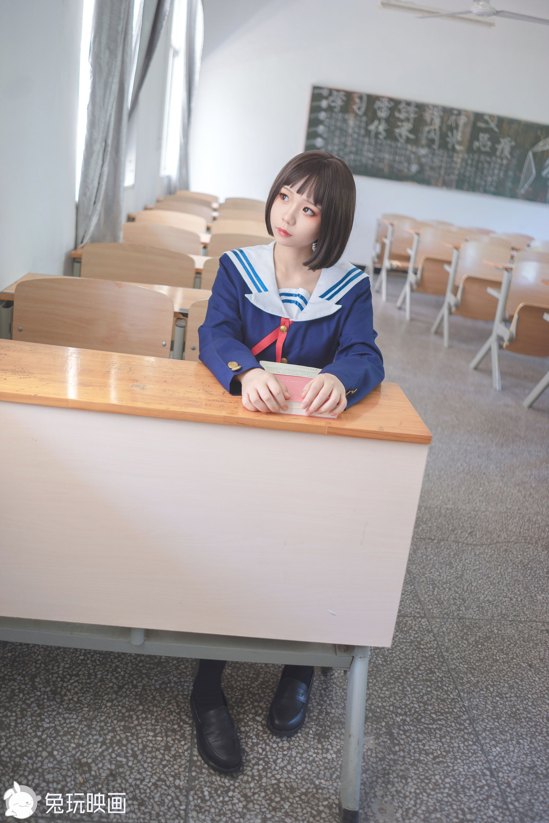 [兔玩映画] - JK制服 Vol.036 路人女主_第5张