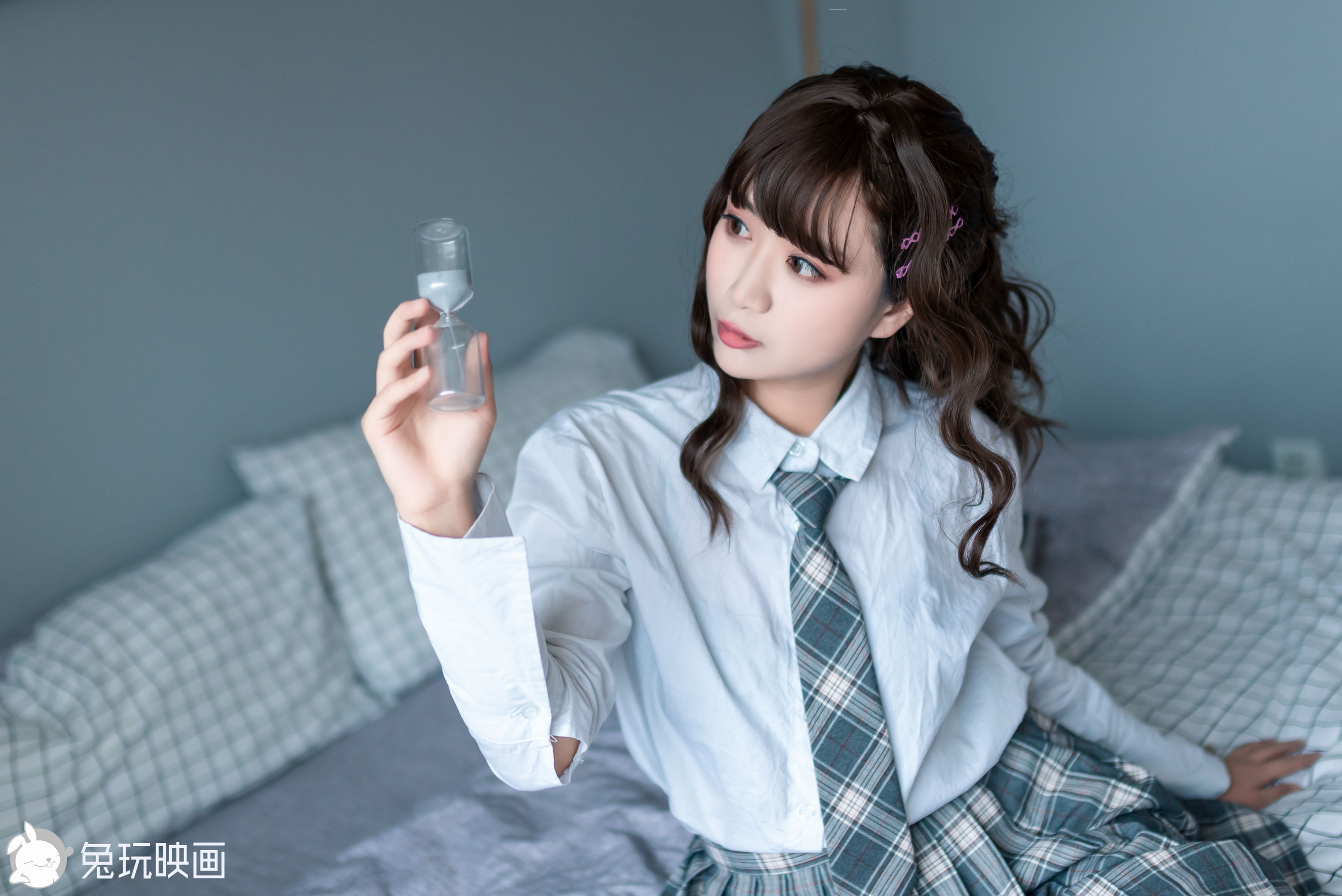 [兔玩映画] - JK制服 Vol.037 冬日民居_第4张