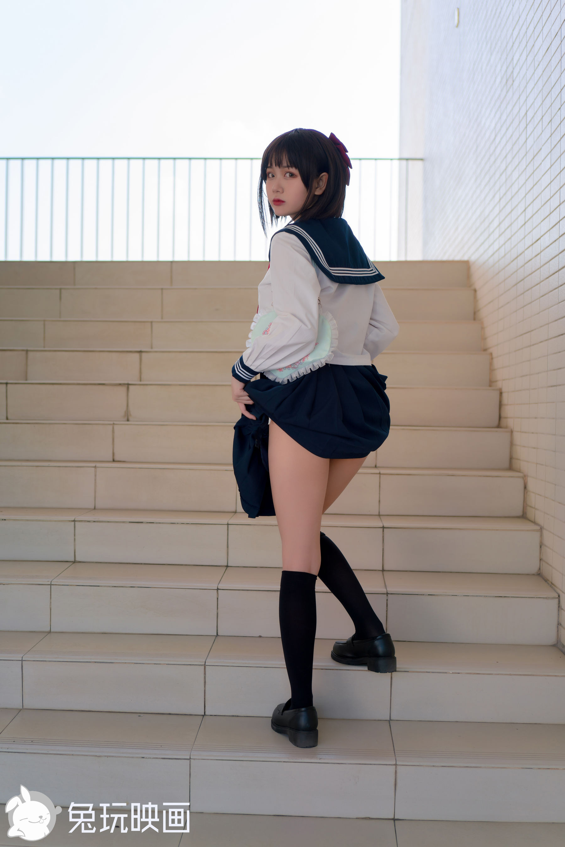 [兔玩映画] - JK制服 Vol.043 水手服Jk_第4张