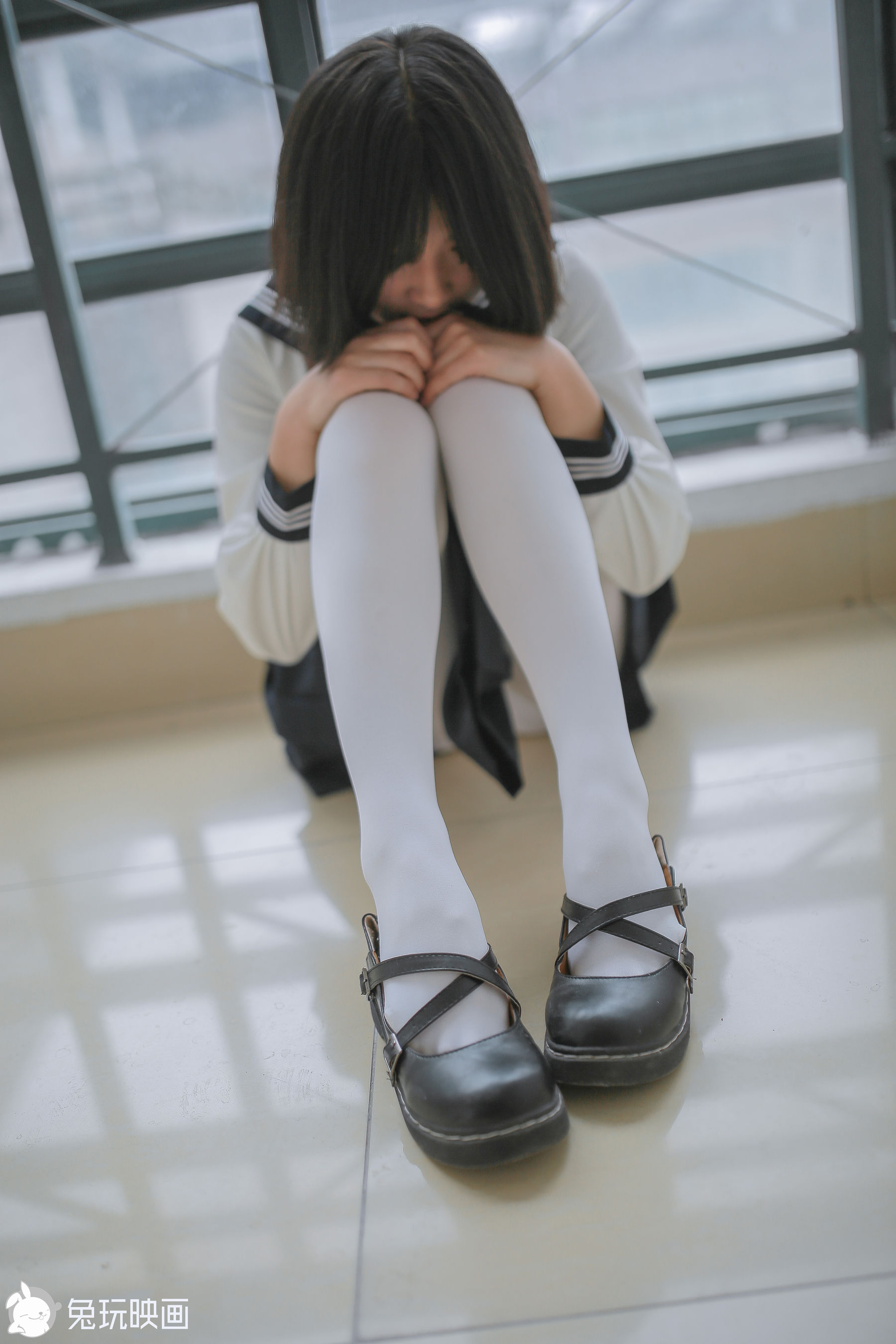 [兔玩映画] - JK制服白丝_第5张