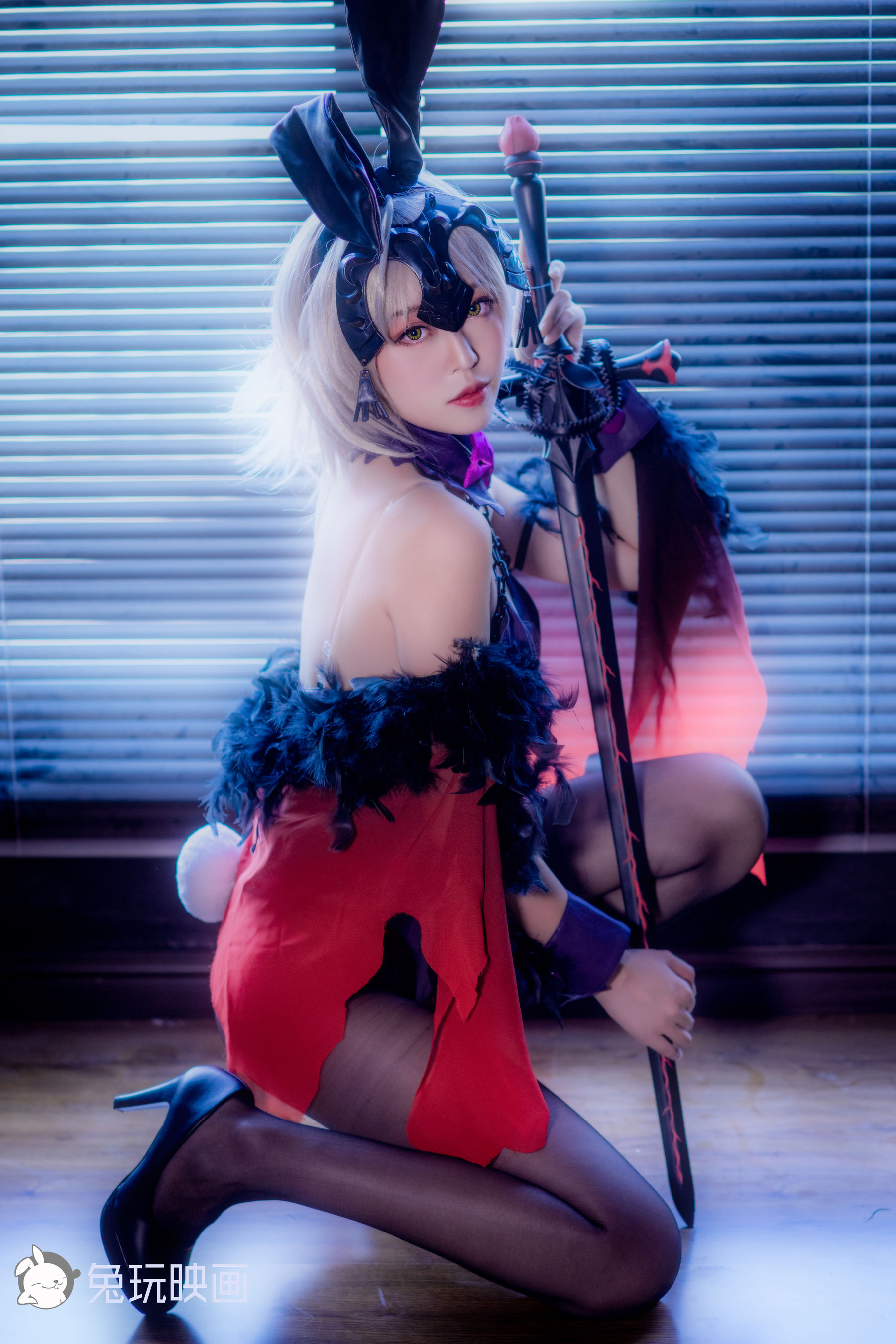 [兔玩映画] - 兔女郎 Vol.029 黑贞_第1张