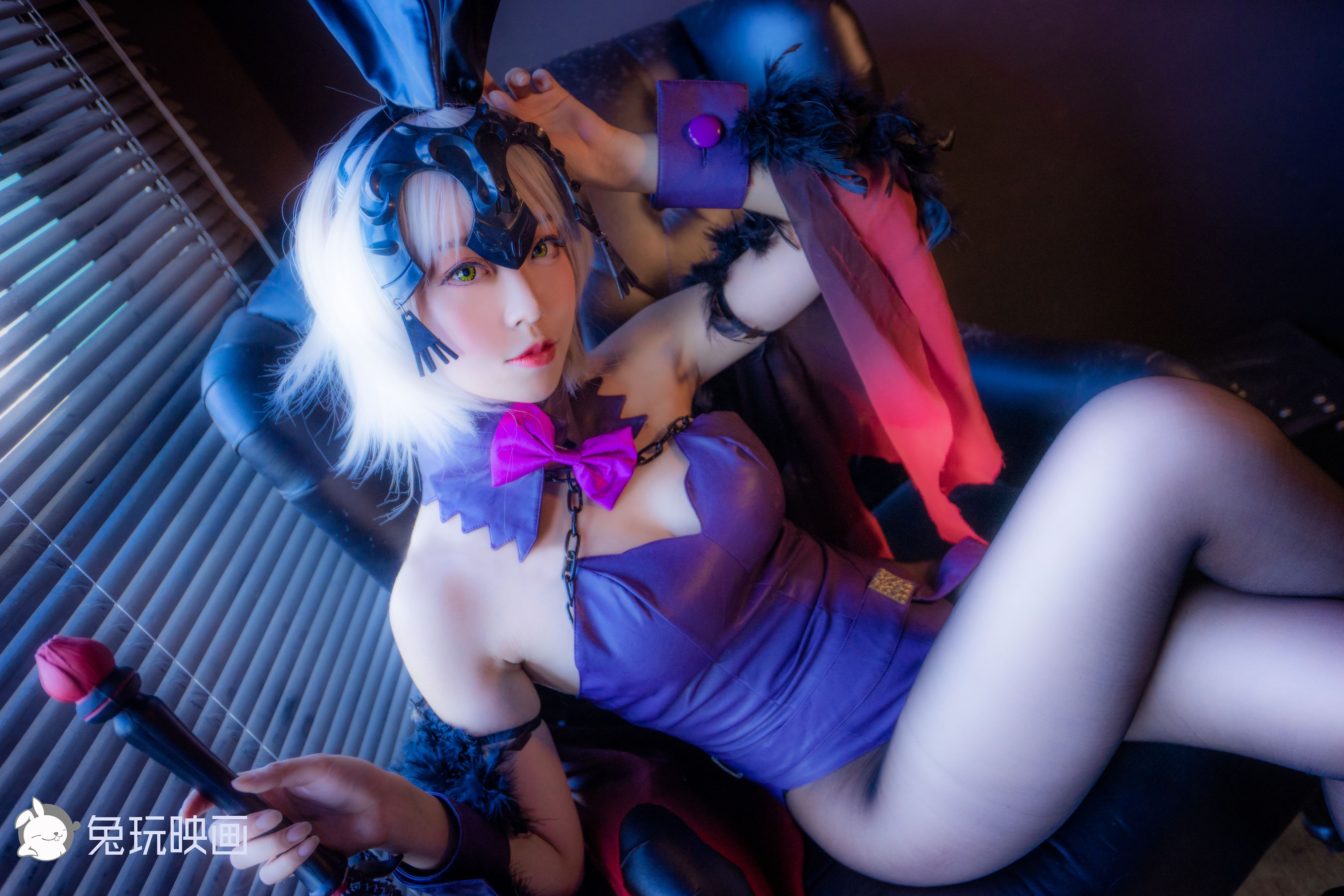 [兔玩映画] - 兔女郎 Vol.029 黑贞_第3张