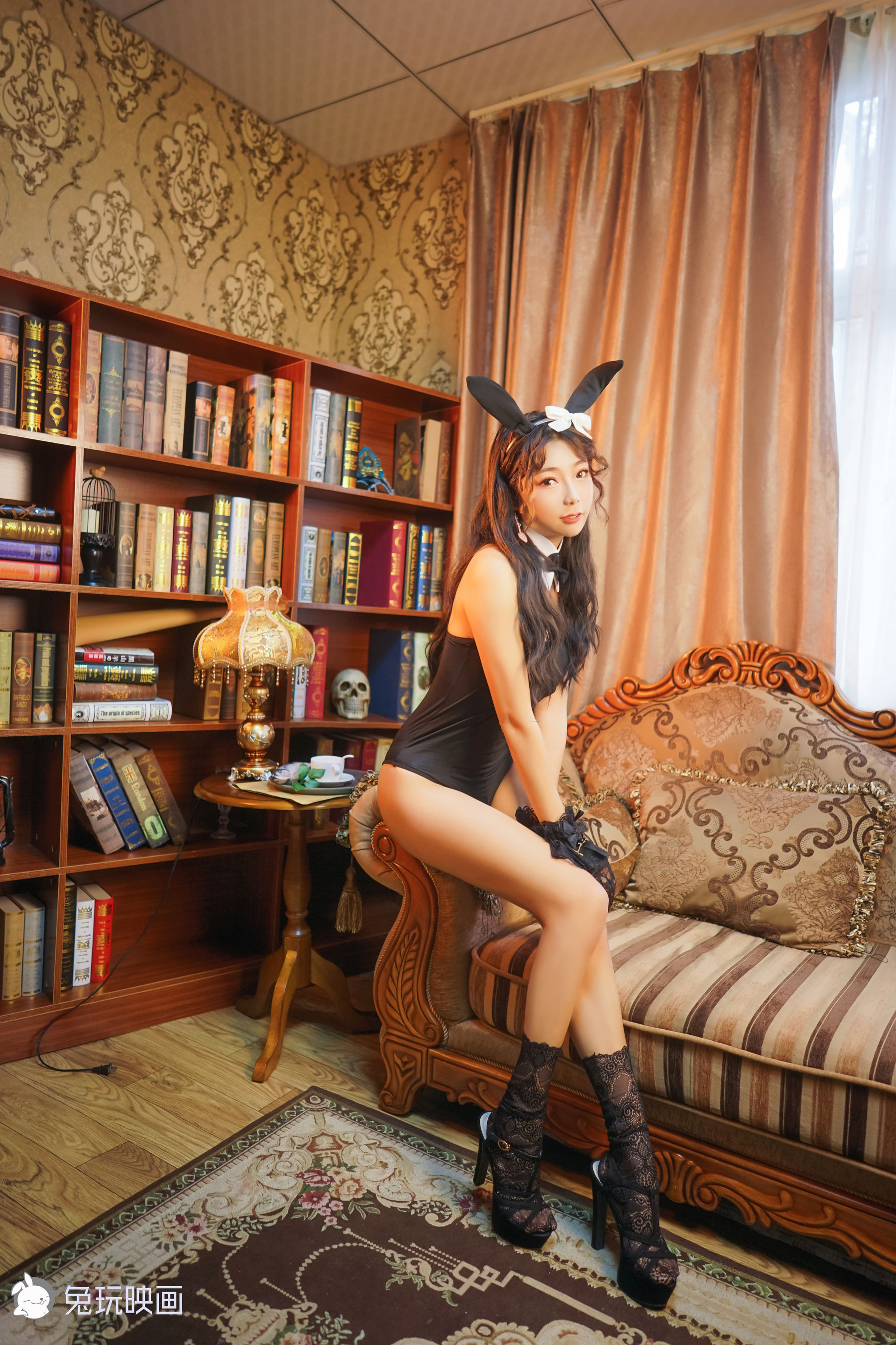 [兔玩映画] - 兔女郎 Vol.032 黑兔_第4张