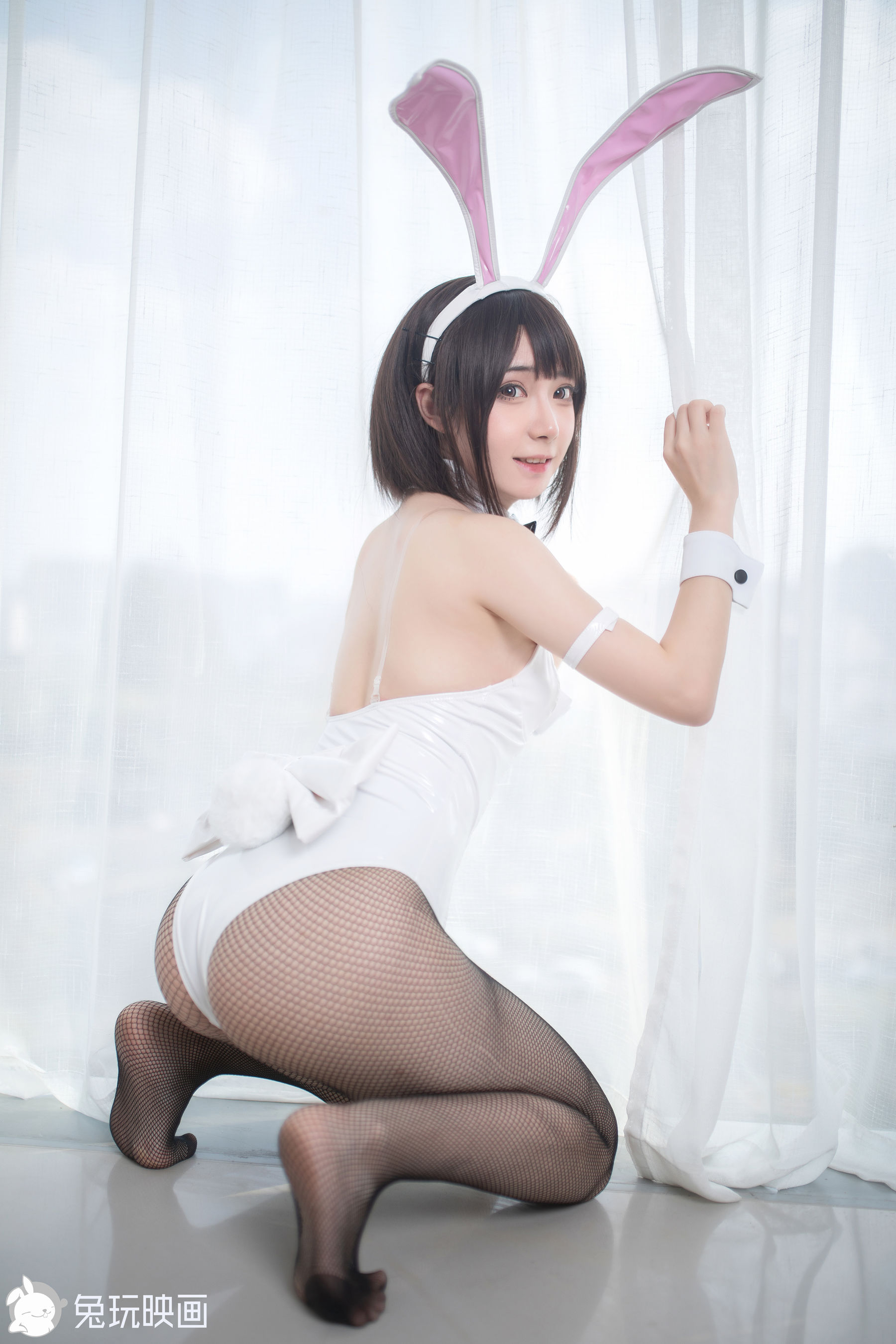[兔玩映画] - 兔女郎 Vol.056 白色_第2张
