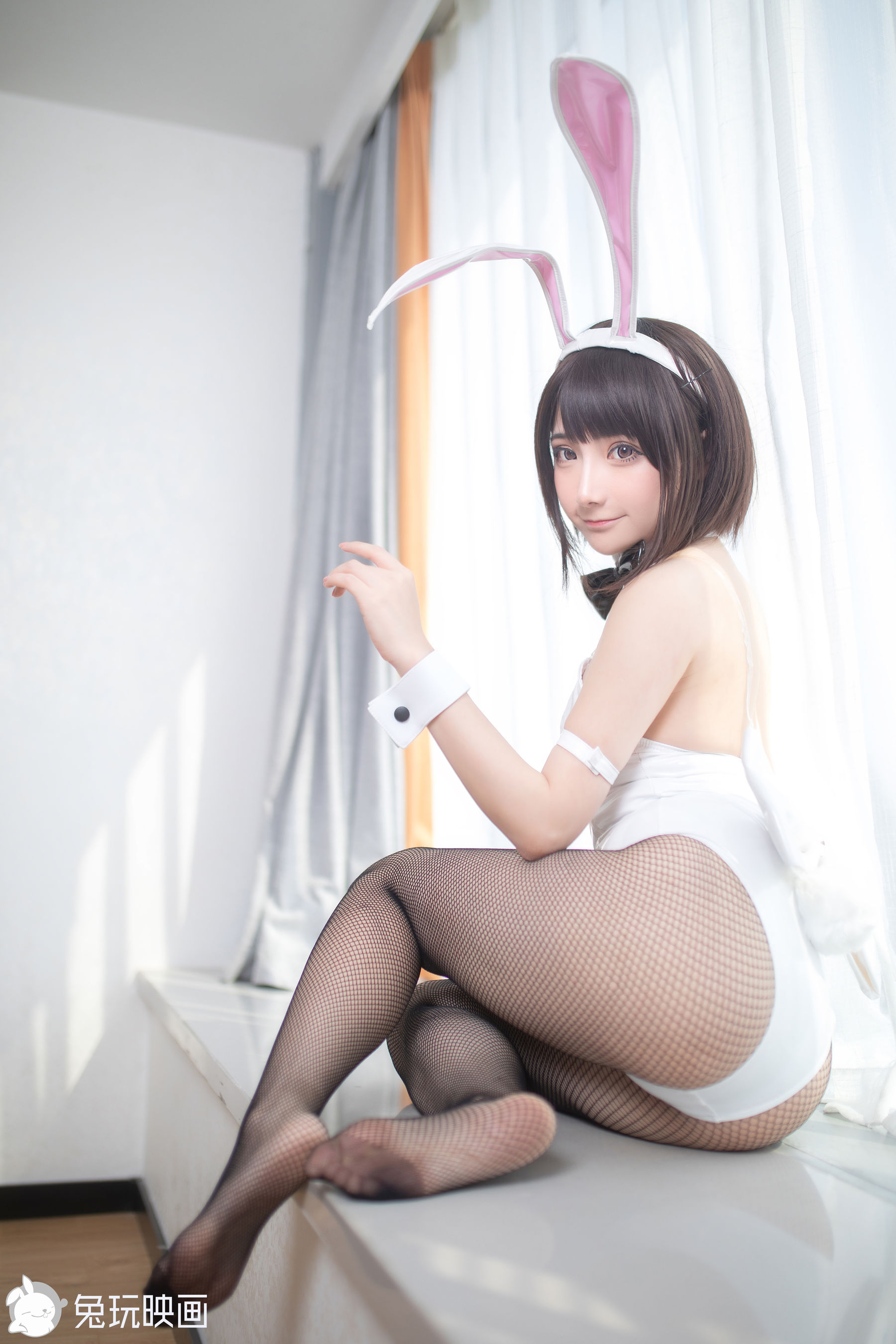 [兔玩映画] - 兔女郎 Vol.056 白色_第4张
