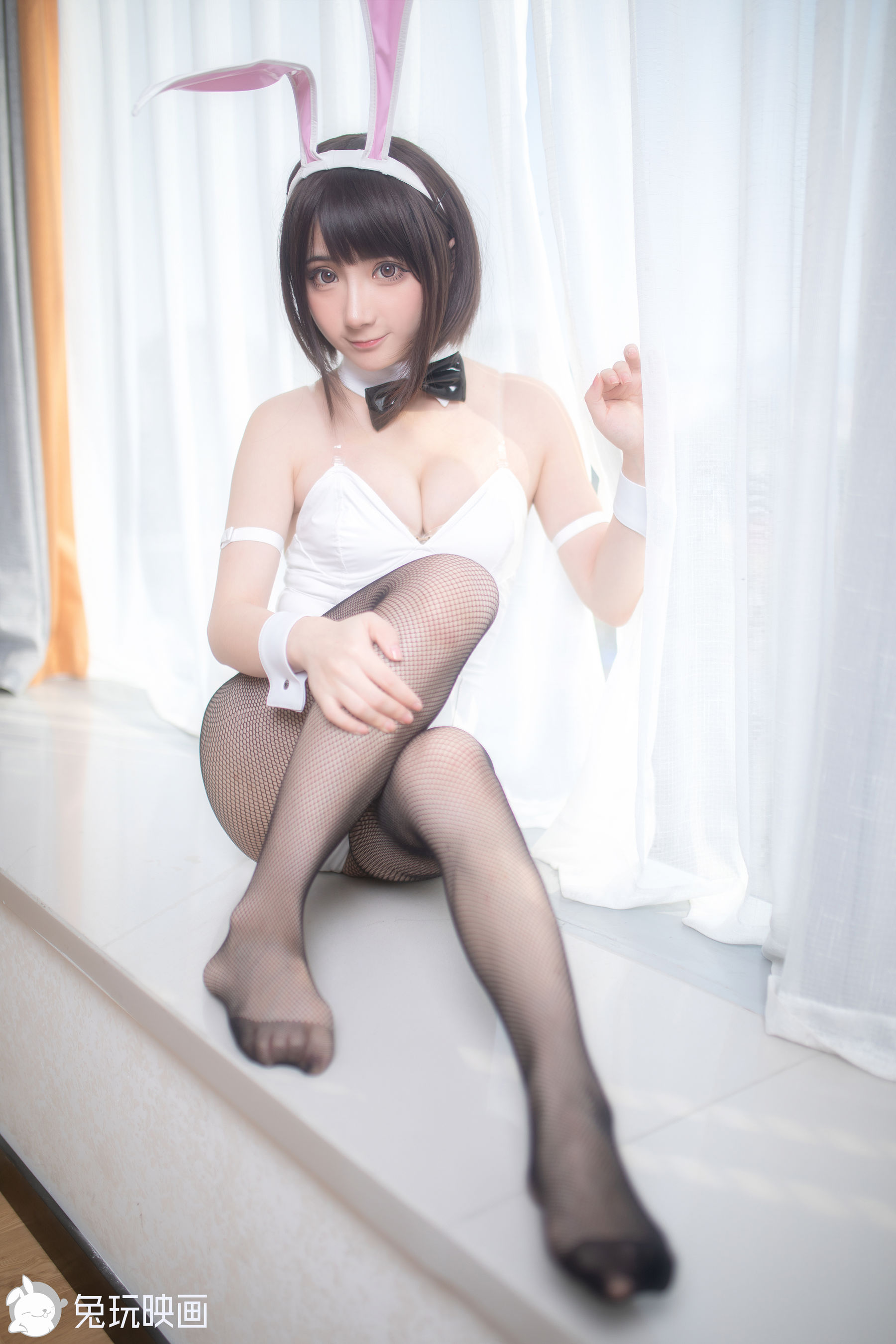 [兔玩映画] - 兔女郎 Vol.056 白色_第5张