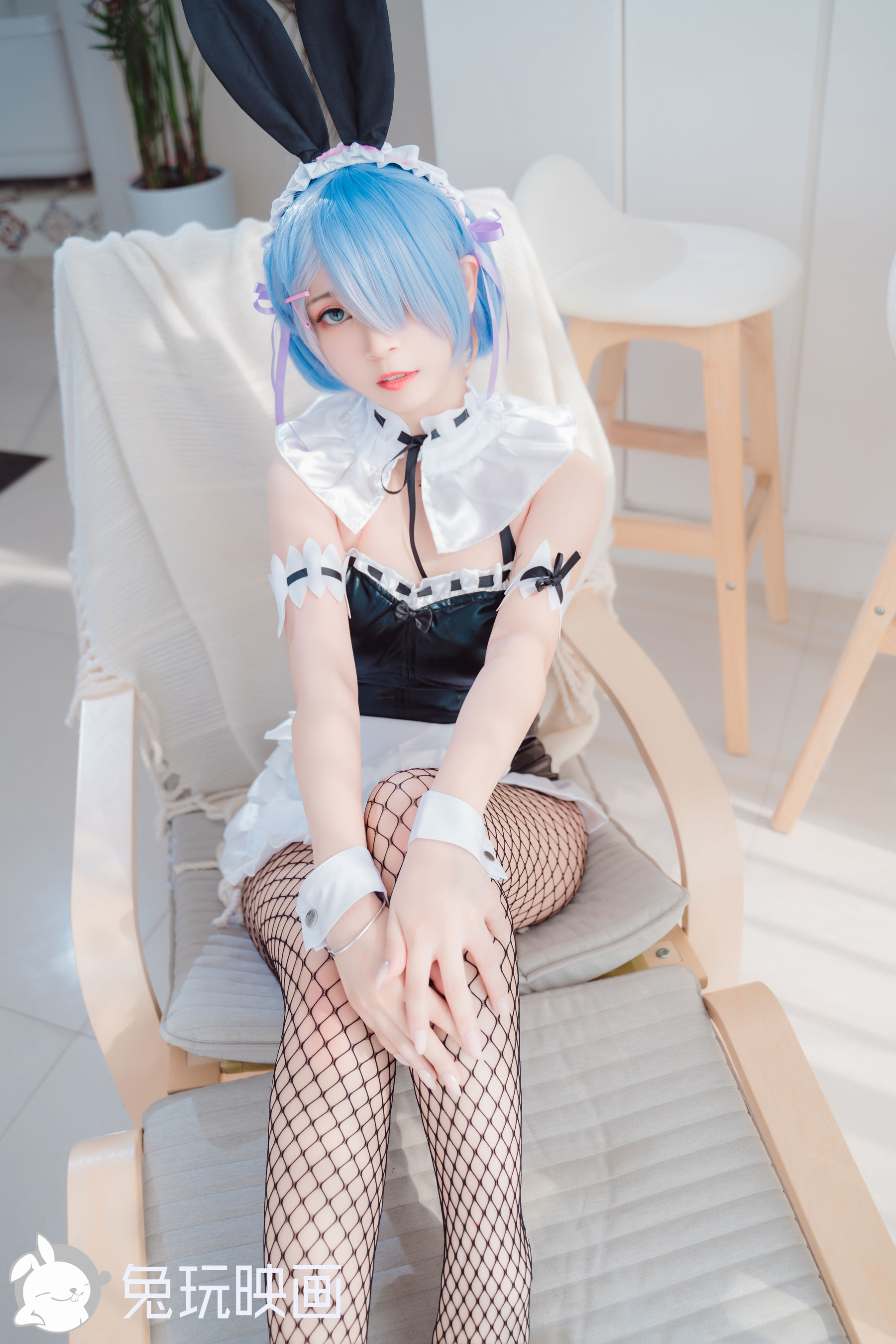 [兔玩映画] - 兔女郎 Vol.062 黑网_第1张