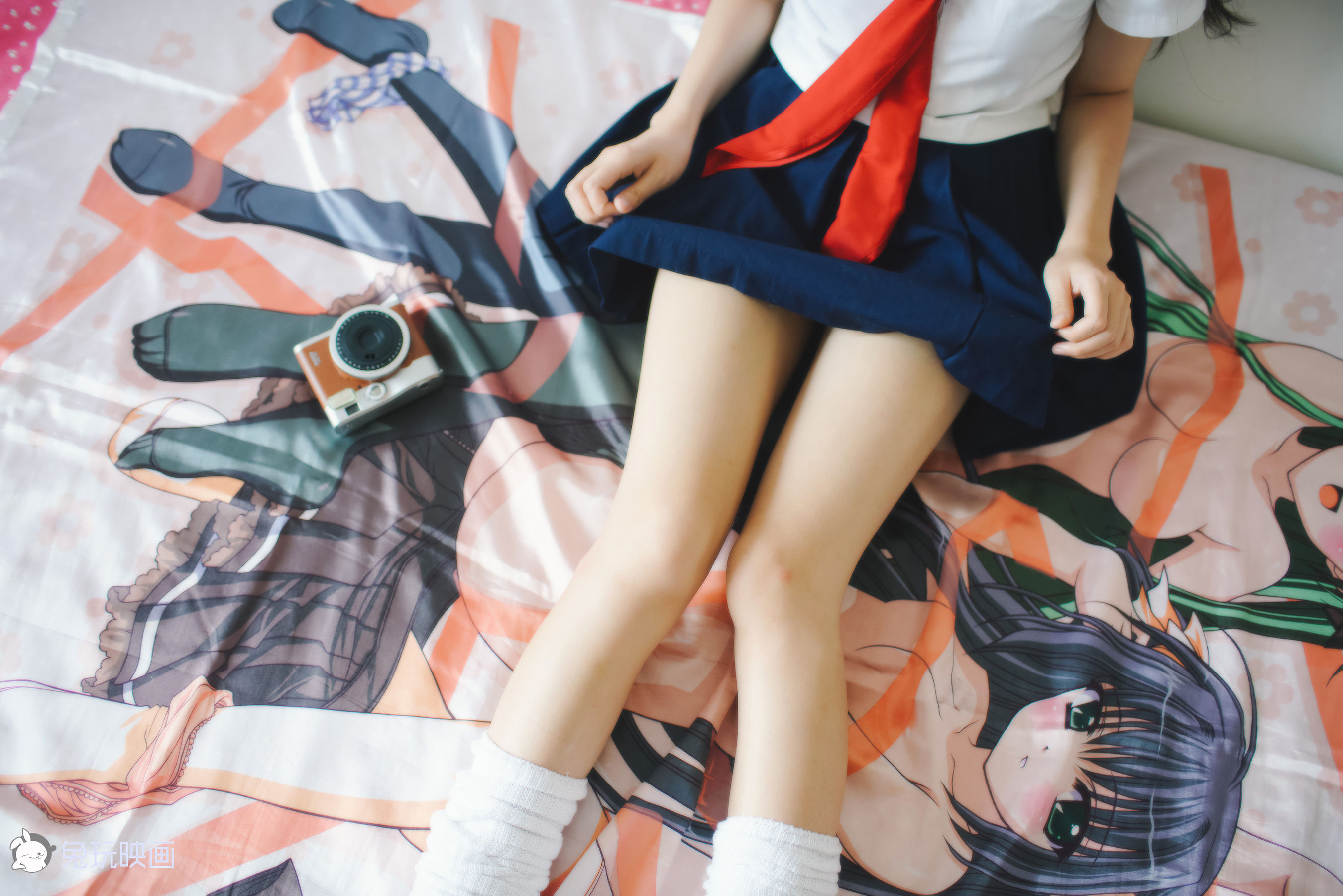 [兔玩映画] - 制服泡泡袜_第4张