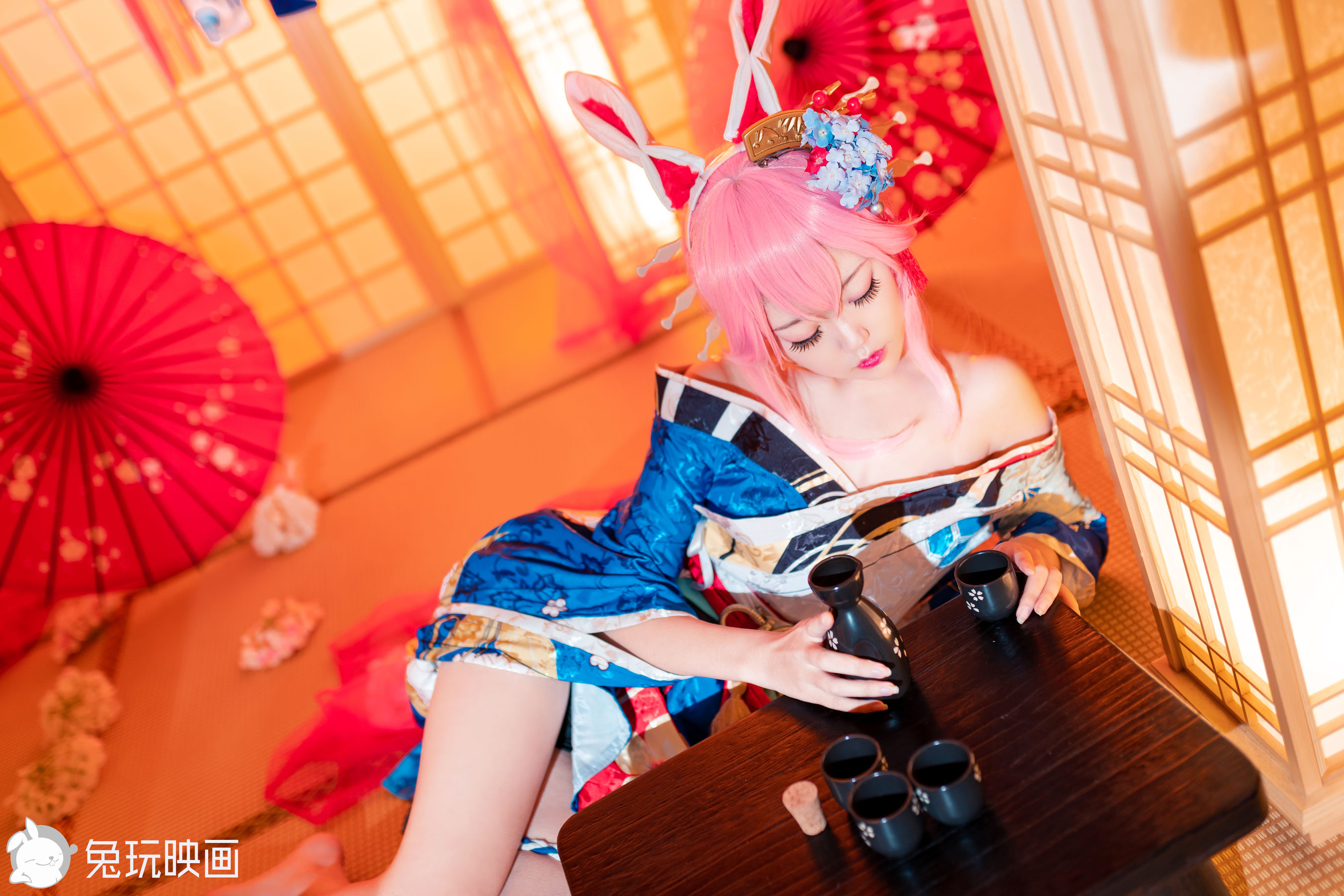 [兔玩映画] - 和服八重樱_第3张