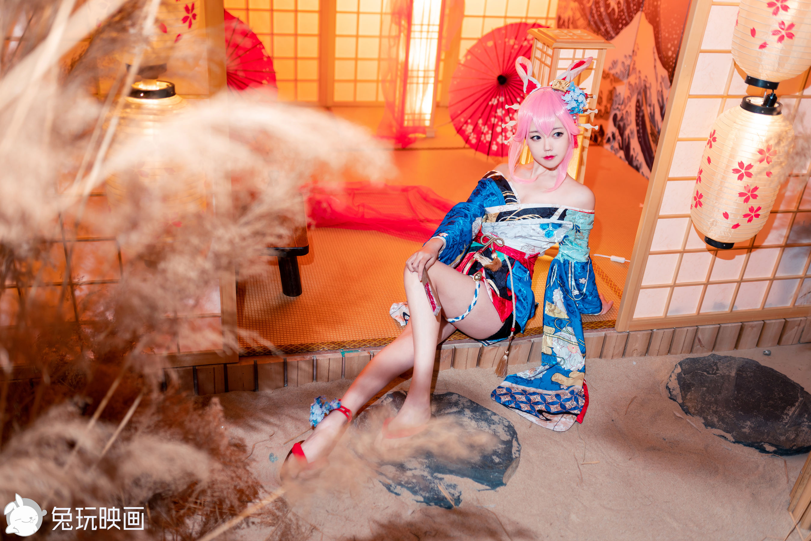 [兔玩映画] - 和服八重樱_第4张