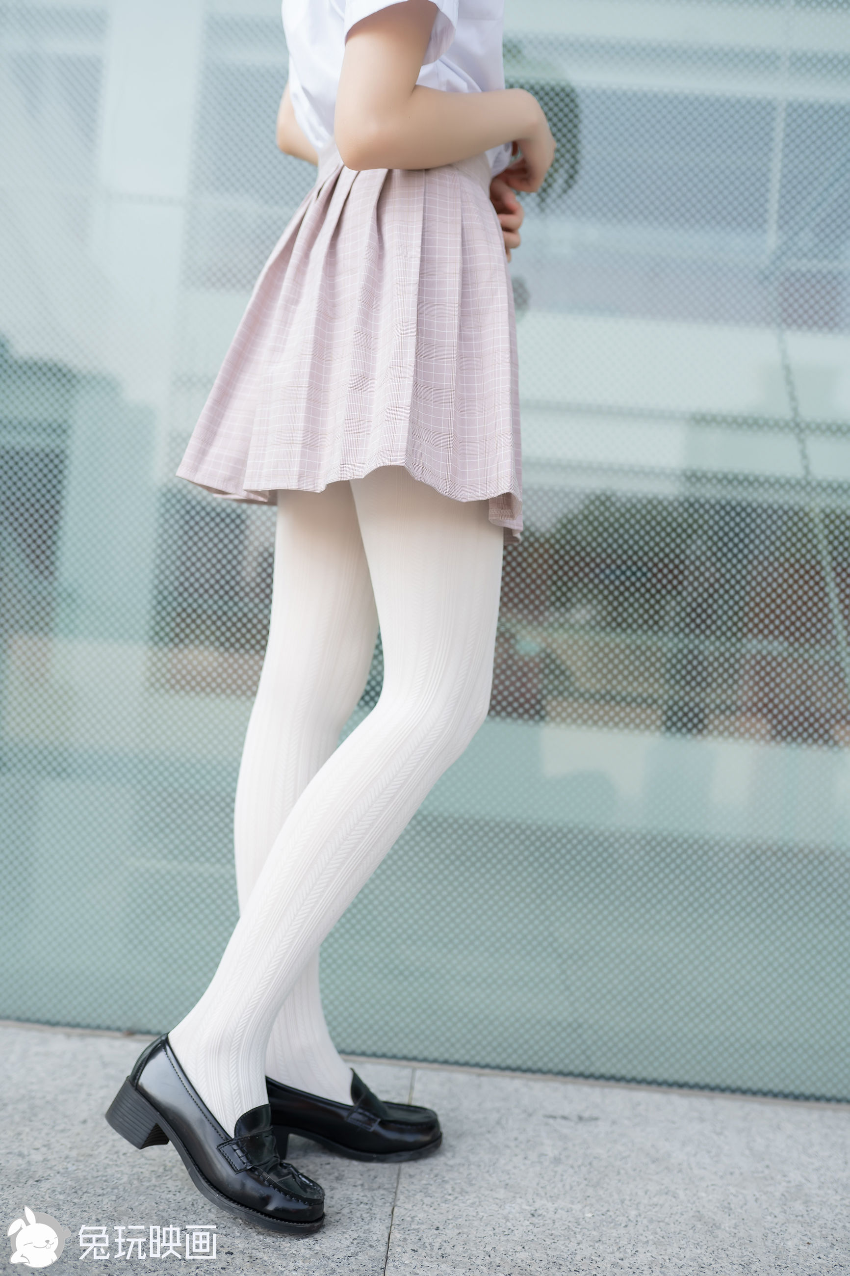 [兔玩映画] - 和白丝JK来一场邂逅_第1张